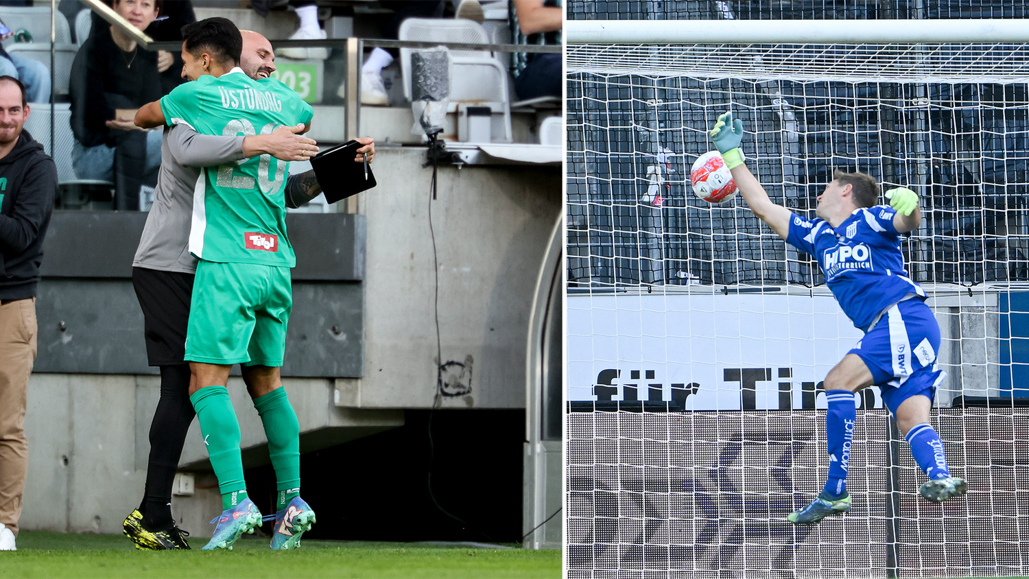 Von der Mittellinie zog Cem Üstündag ab.