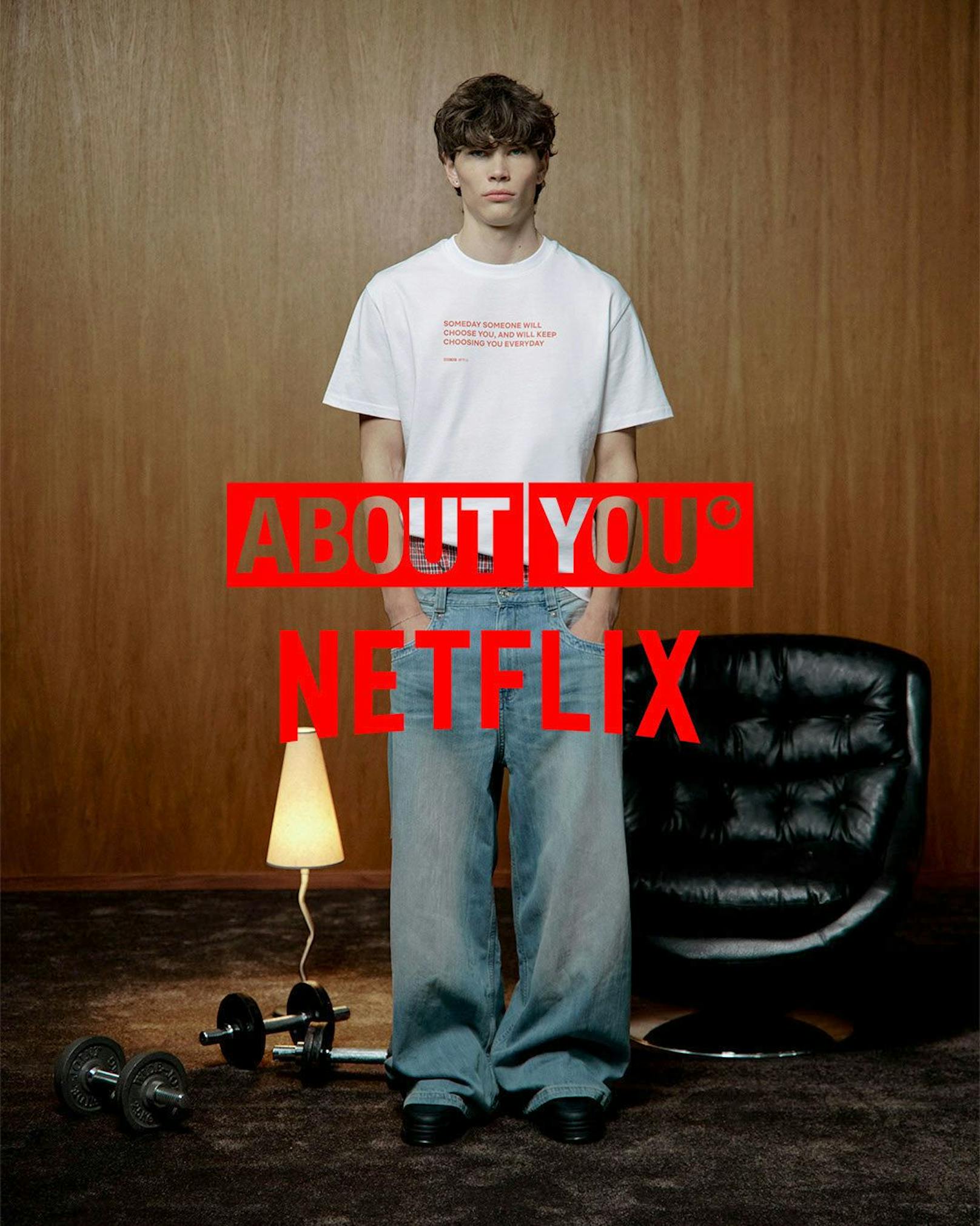 So werben Netflix und About You für die "Netflix Collection"