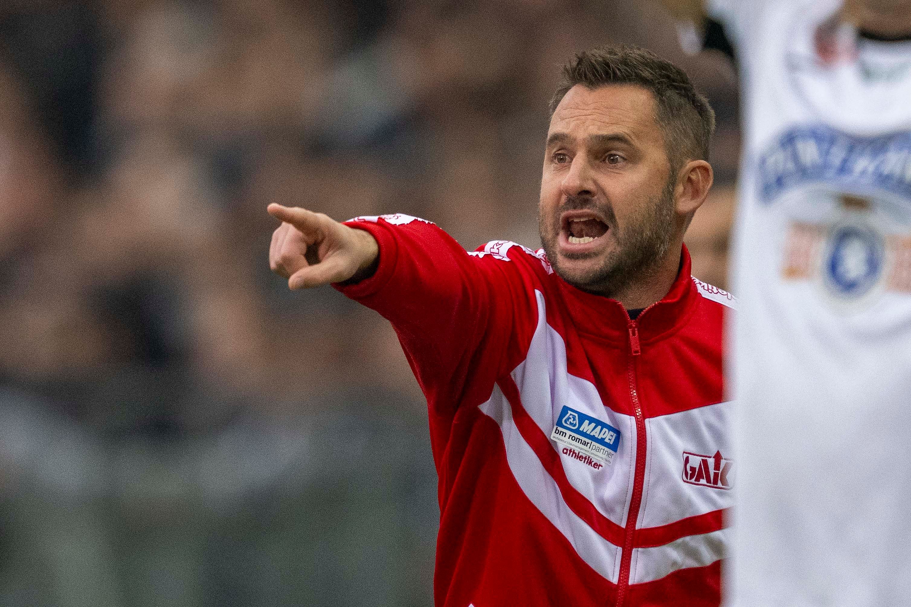 Gernot Messner muss nach der Derby-Pleite gehen.