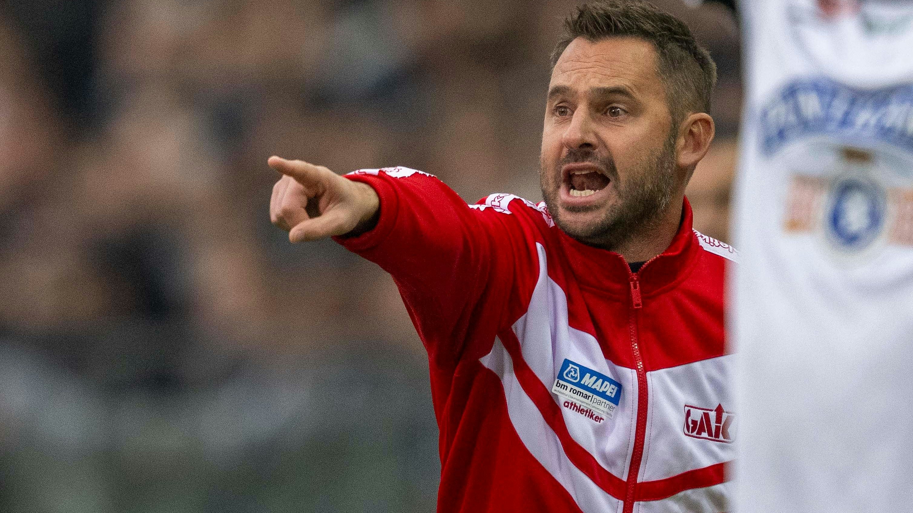 Gernot Messner muss nach der Derby-Pleite gehen.