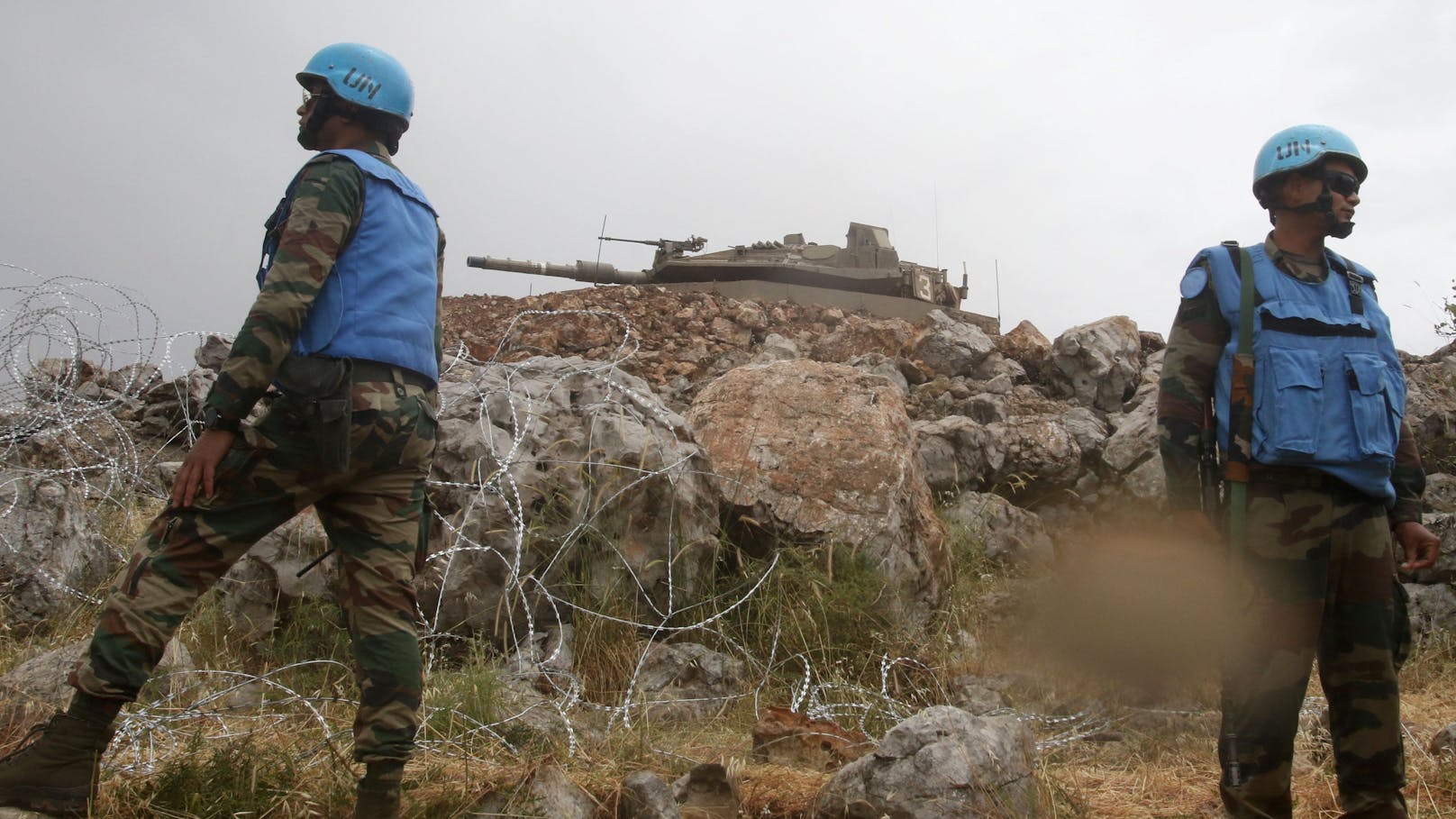 Zwischen UN-Blauhelm-Soldaten und der israelischen Armee zuletzt zu mehreren Zusammenstößen.