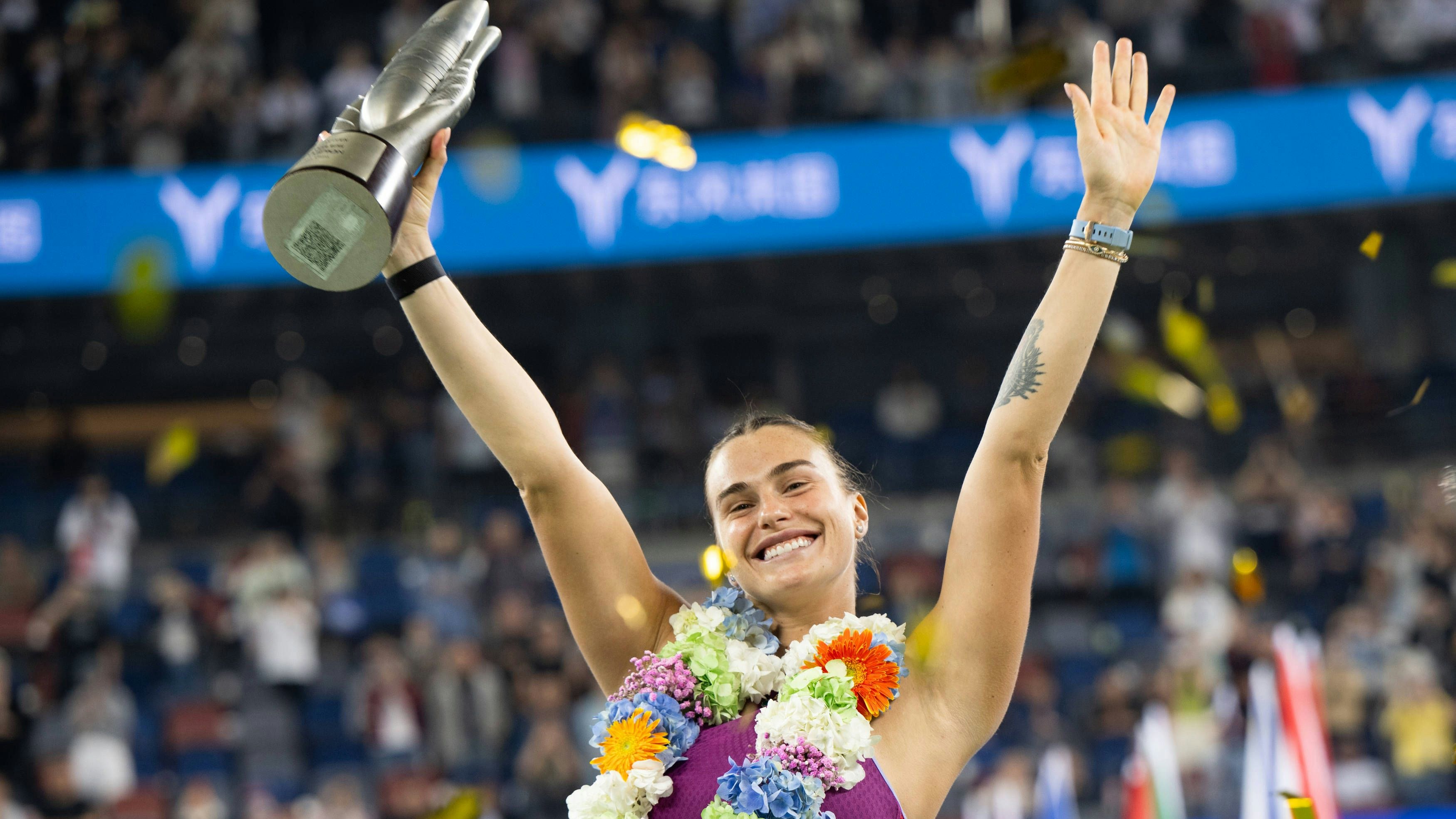 Aryna Sabalenka ist die neue Nummer eins.