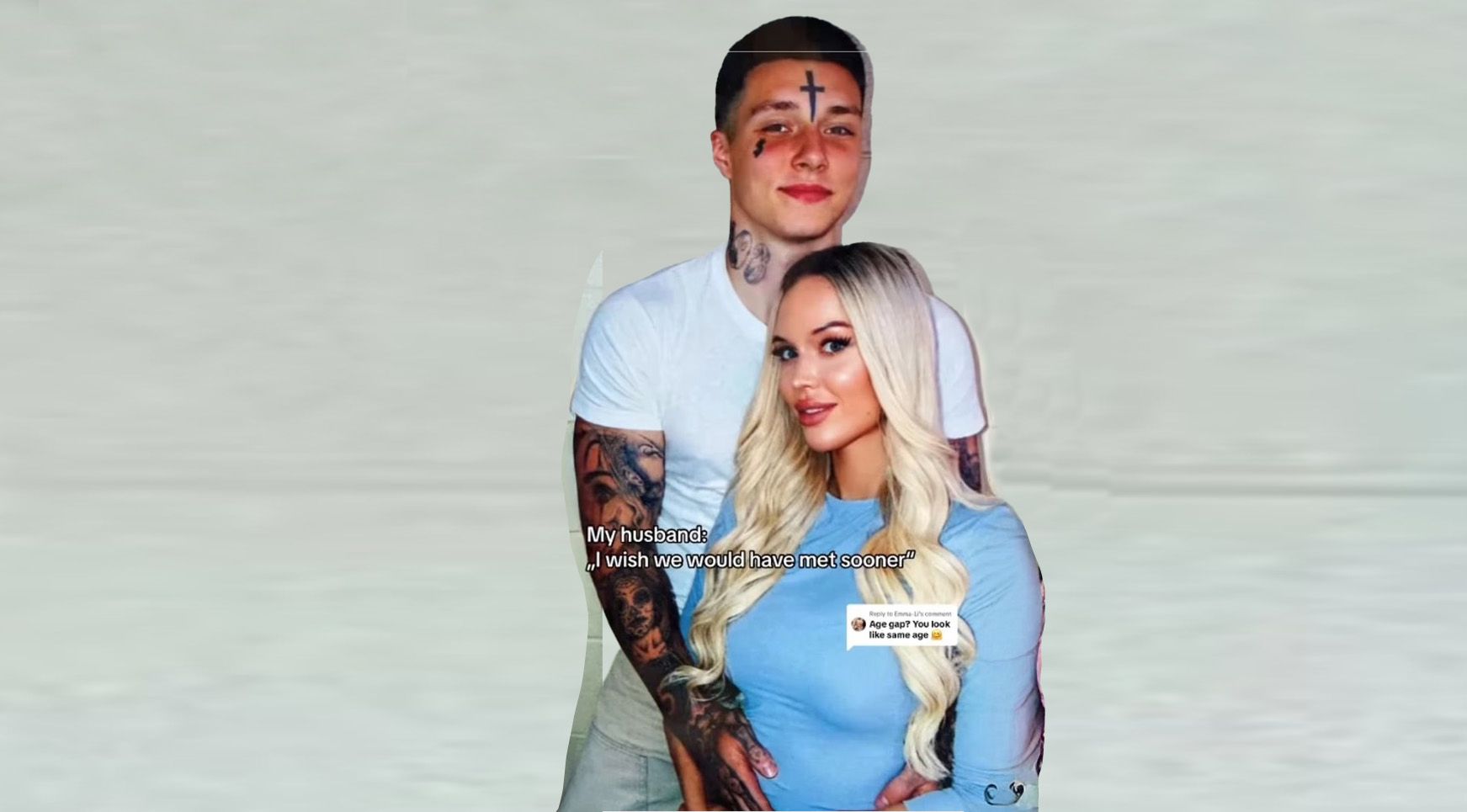 Laura Gehrke und ihr Ehemann Joshua Stewart bei einem ihrer Gefängnisbesuche