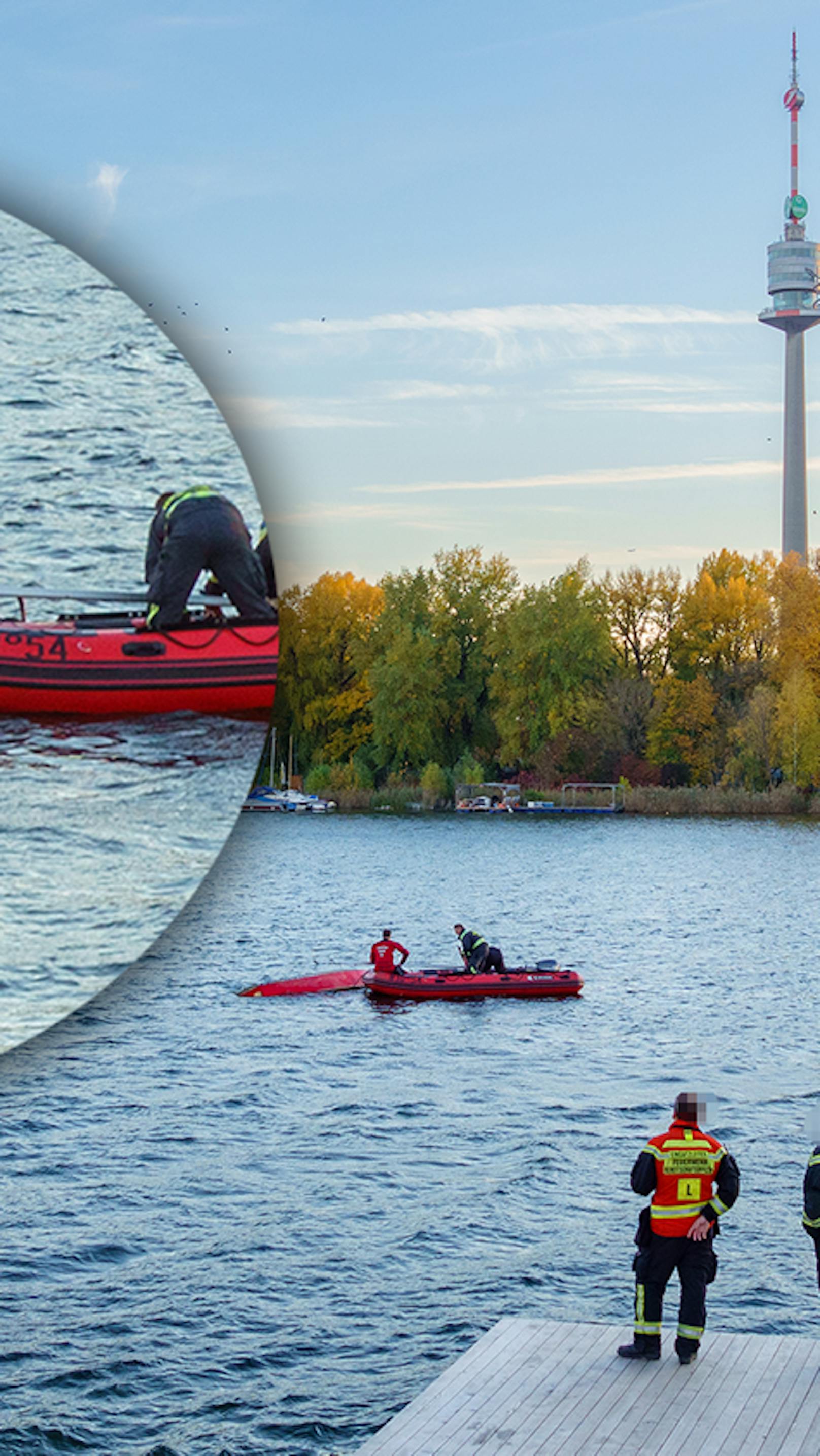 Familie kentert in Mietboot – Großeinsatz an der Donau