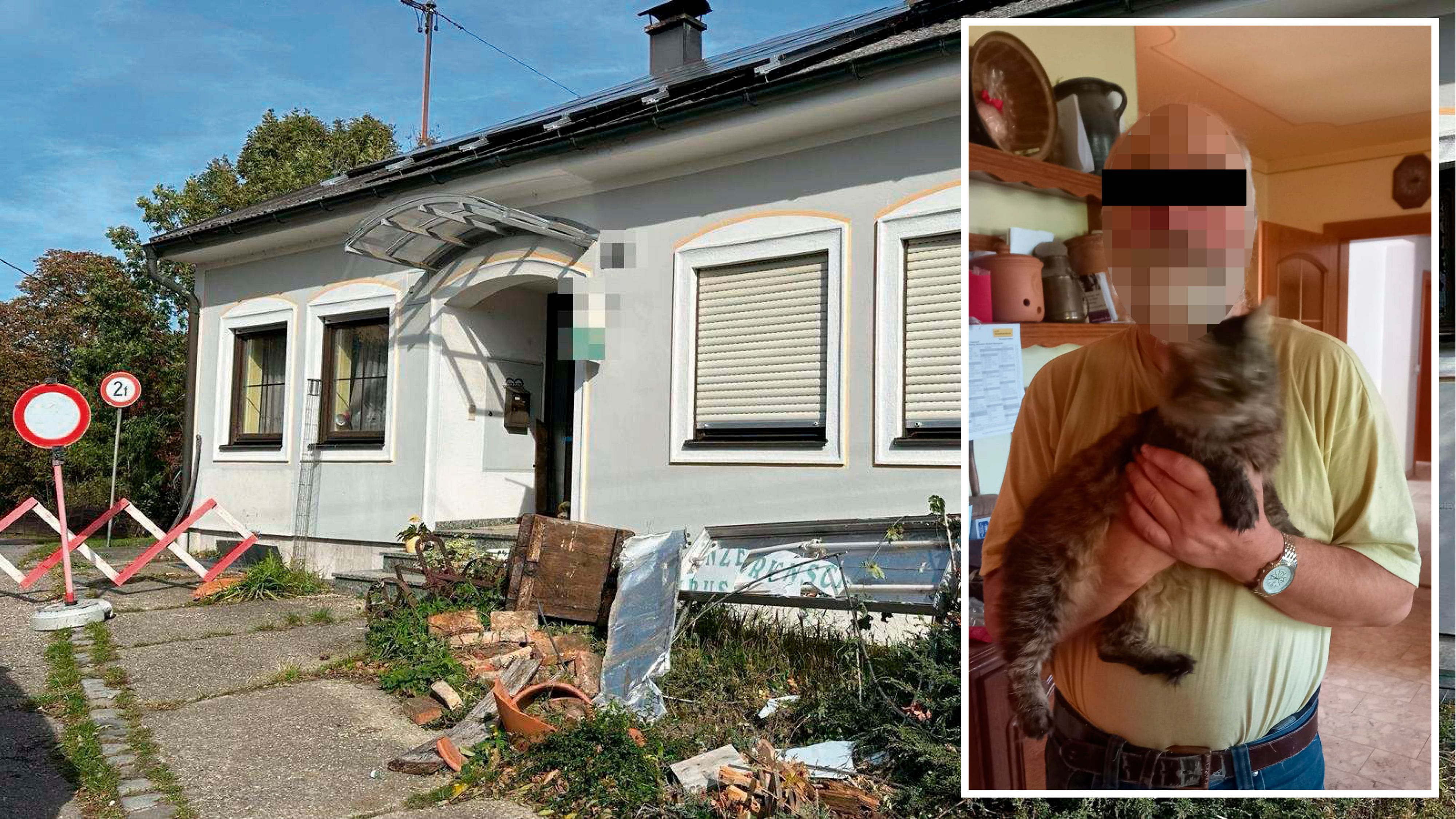 Bluttat in Gösting: Hier verschanzte sich der verdächtige Slowake Oleg M. (59)