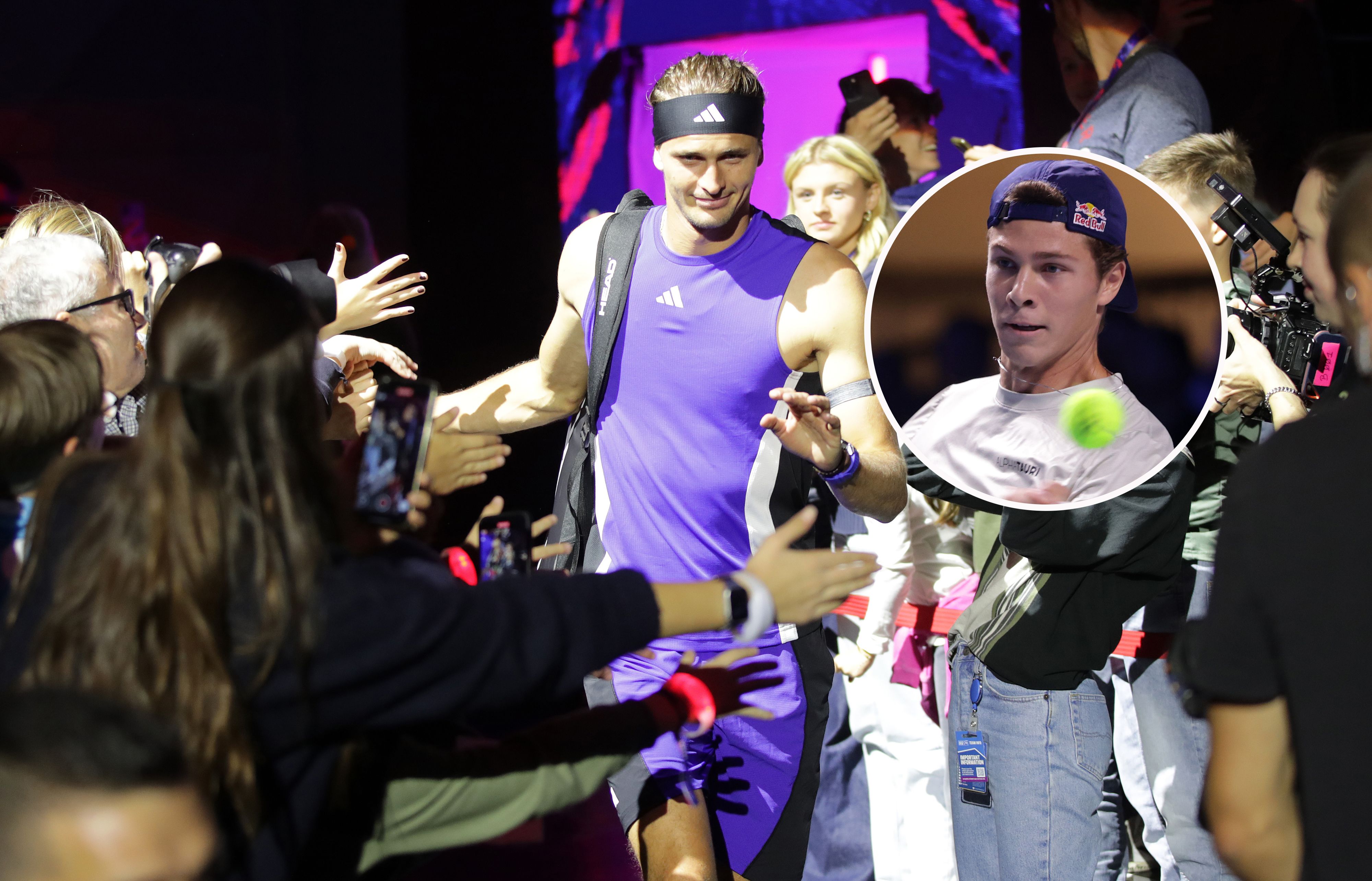 Zverev (l.) ließ Schwärzler keine Chance.