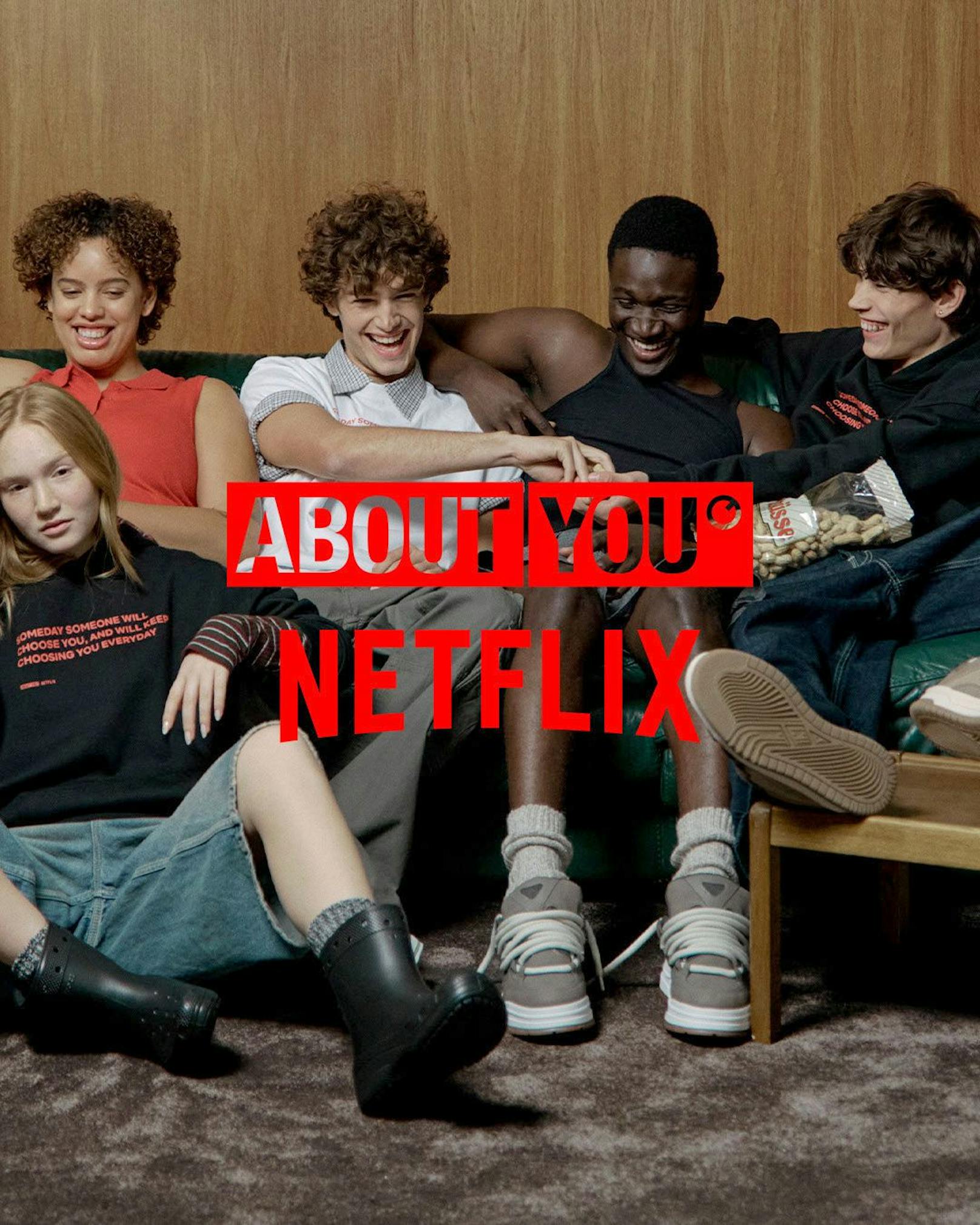 So werben Netflix und About You für die "Netflix Collection"