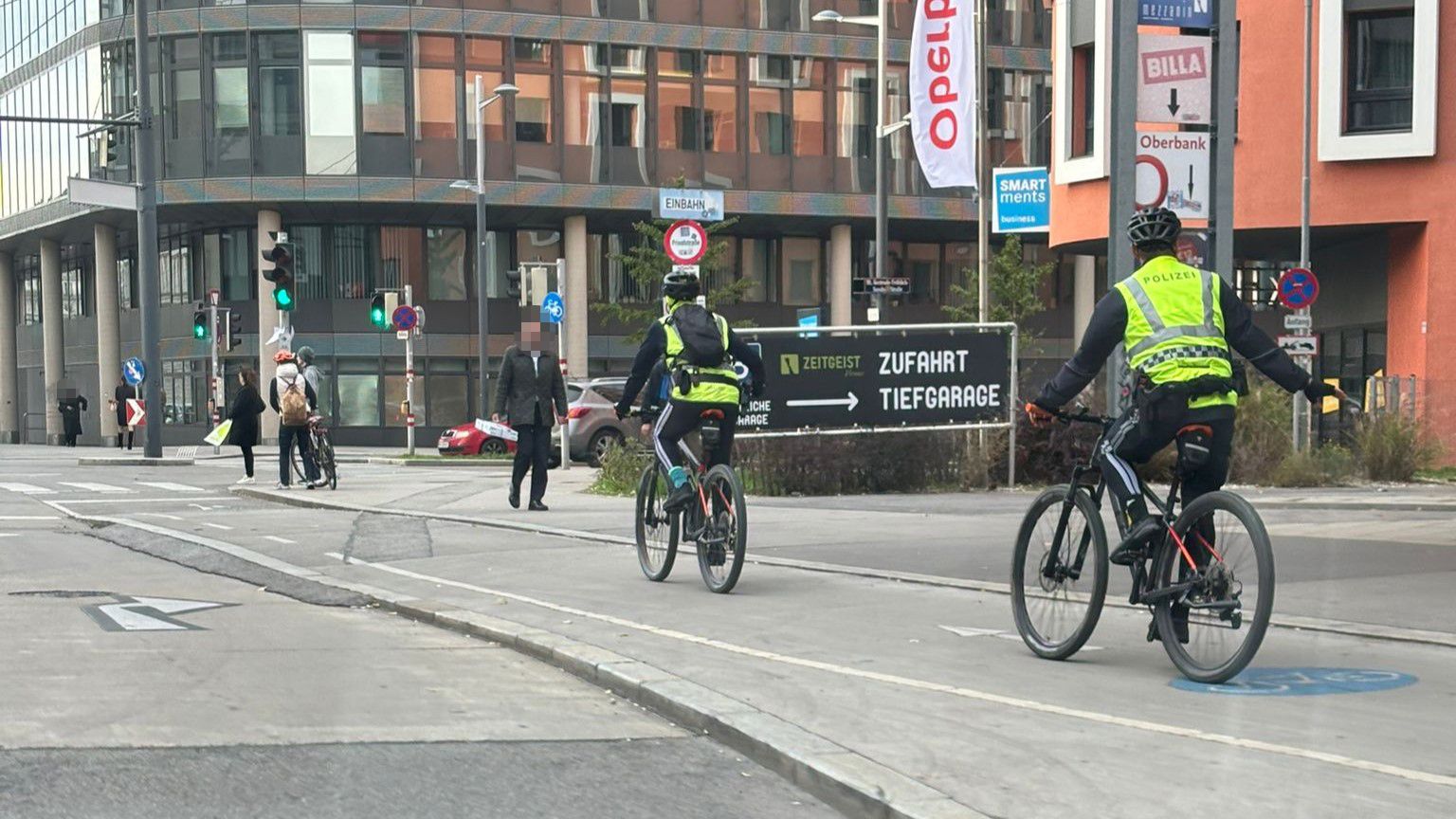 Polizei Wien Roller E-Roller Scooter E-Scooter
