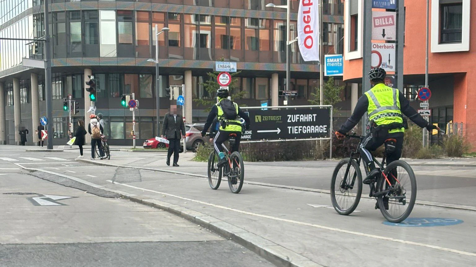 Polizei Wien Roller E-Roller Scooter E-Scooter