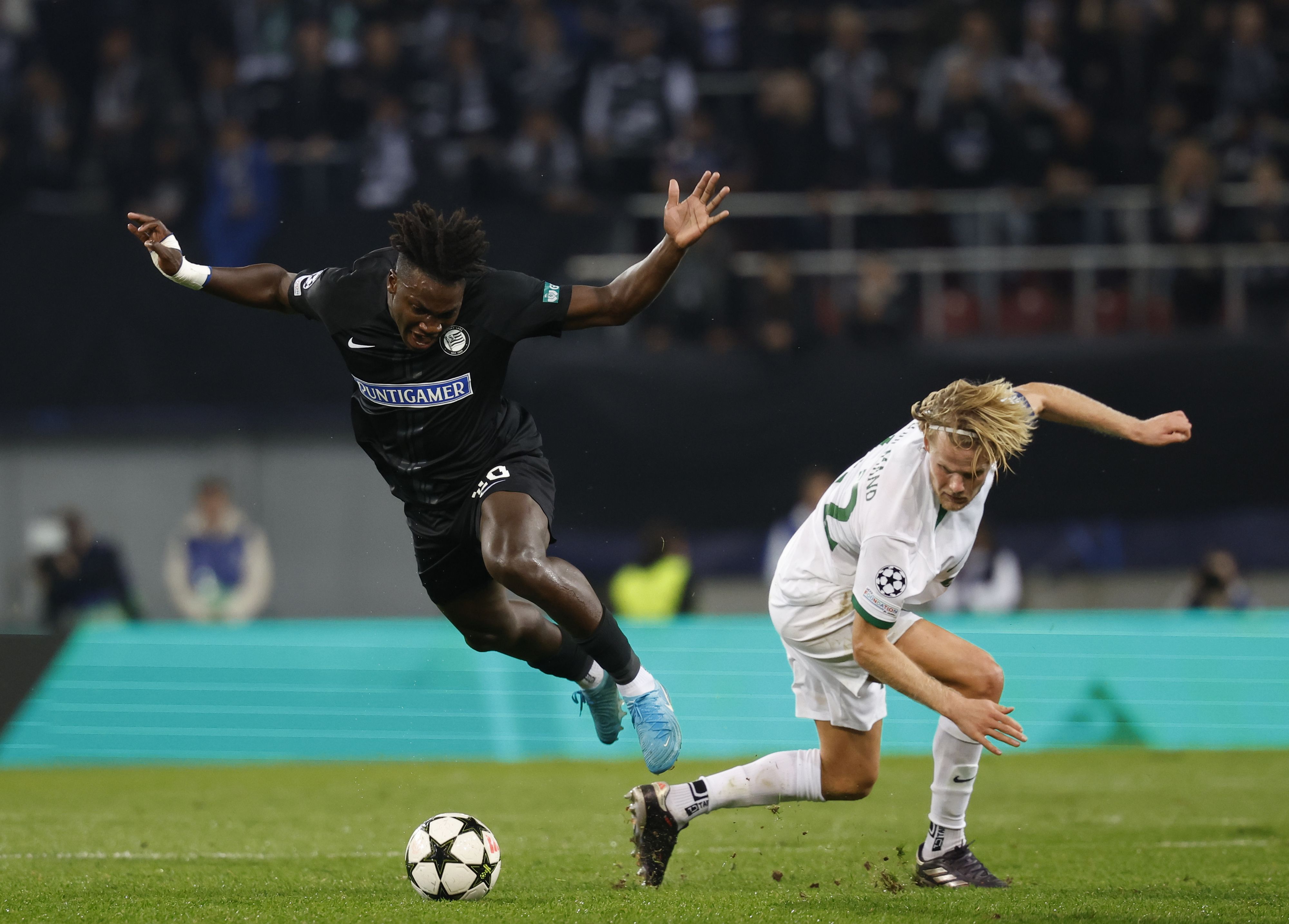 Sturm gegen Sporting in Klagenfurt.