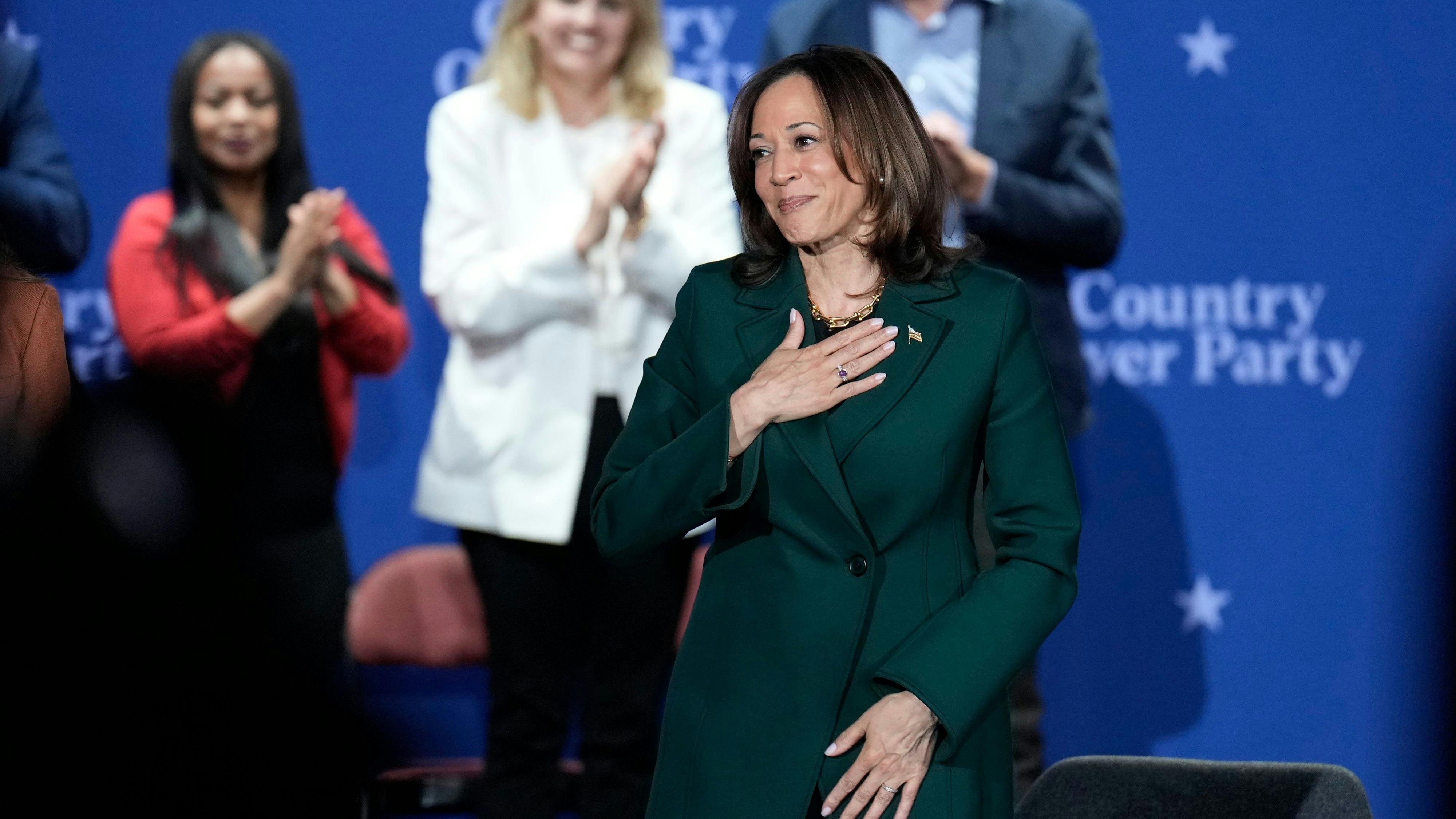 Kamala Harris, Kandidatin der Demokraten, wurde wenig Wirtschaftskompetenz zugetraut