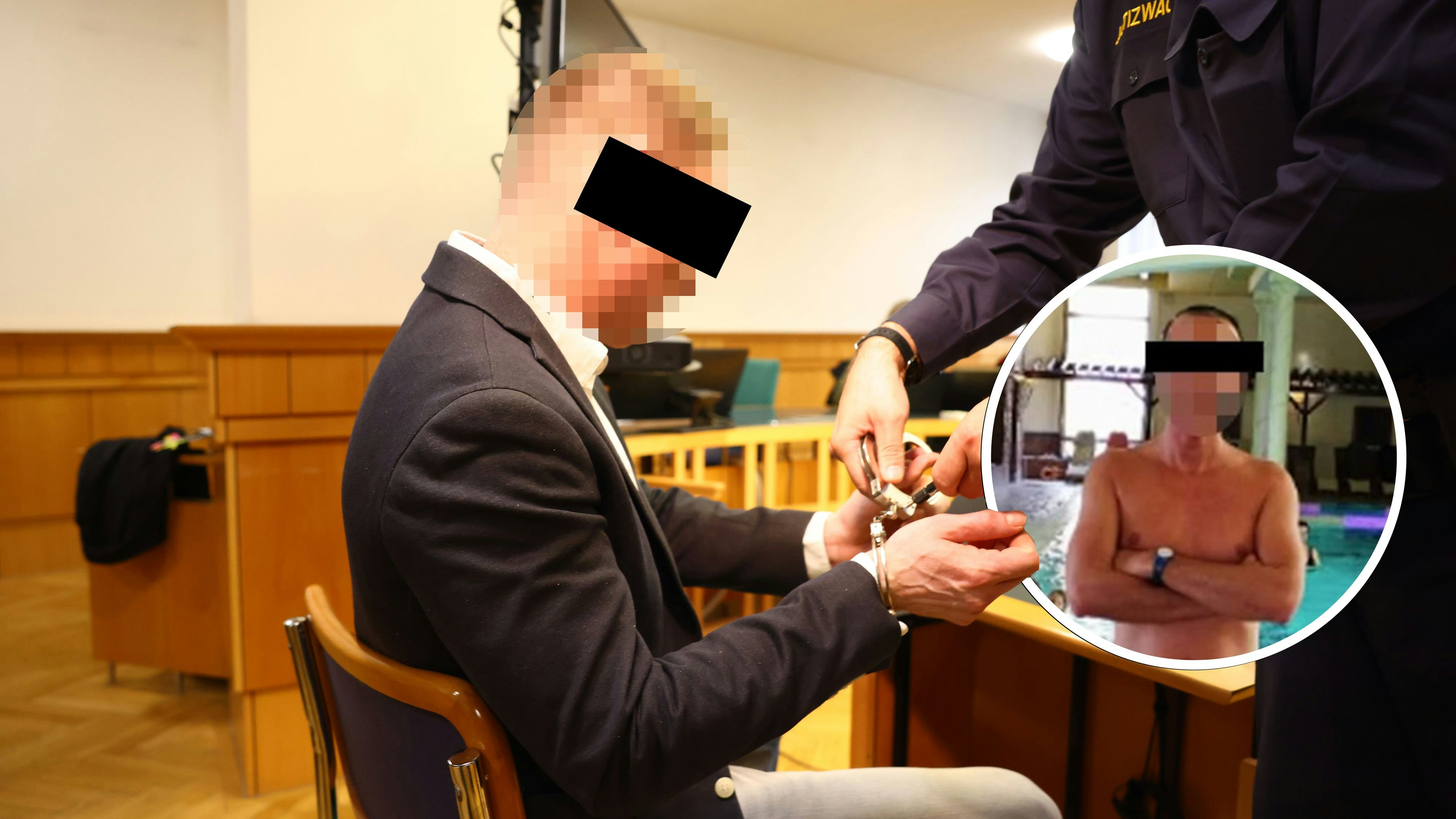 Der Angeklagte – im Häf’n ein alter Hase – bewahrte den frisch eingelieferten Axt-Killer vor dem Tod.