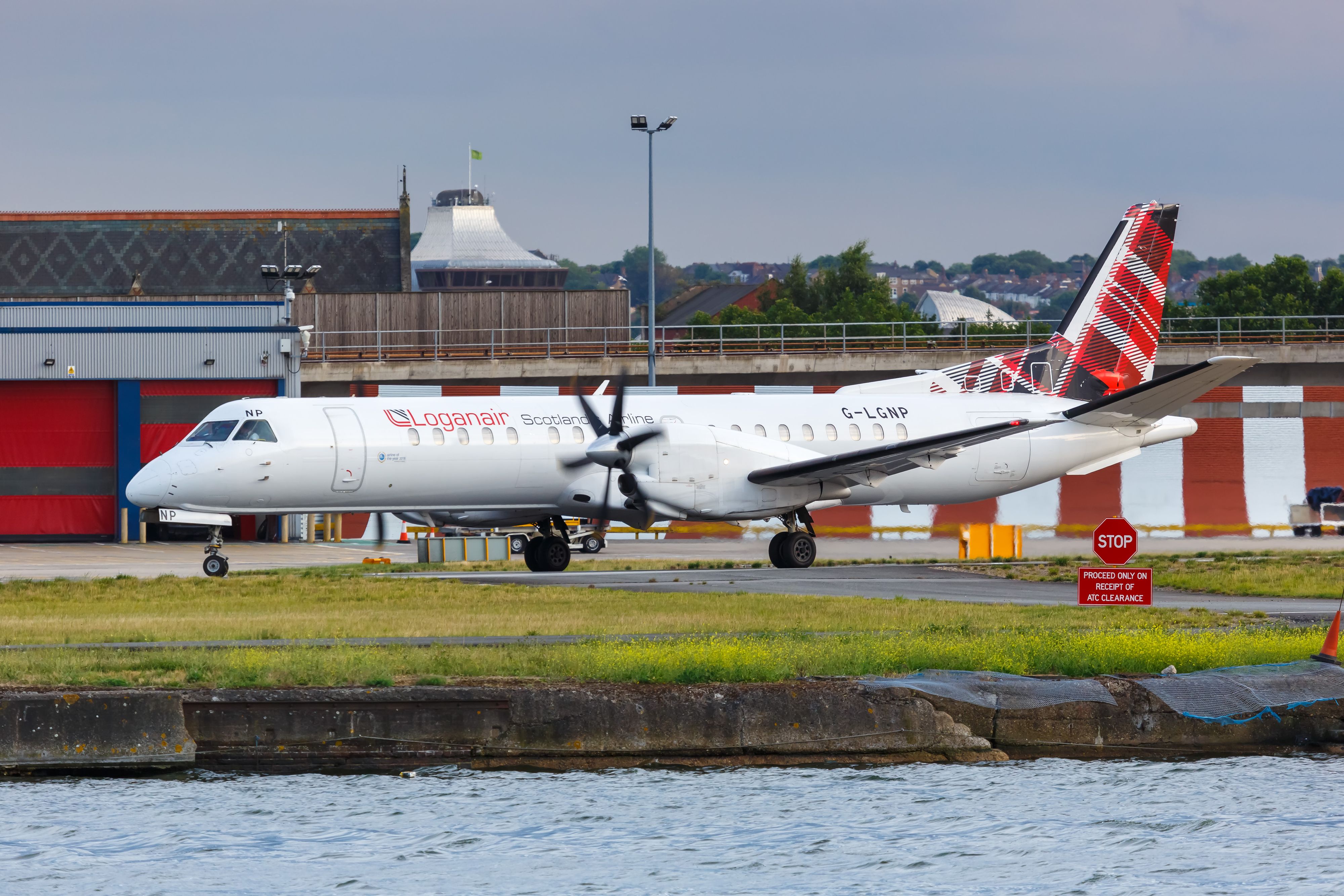 Kaum in der Luft landet man auch schon wieder.