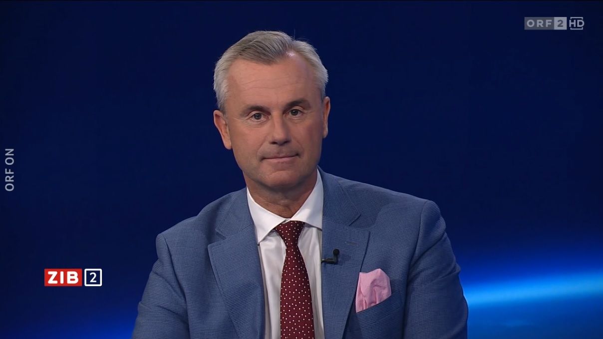 Norbert Hofer war am Mittwoch (23.10.2024) Studiogast bei Martin Thür in der ORF-Sendung 