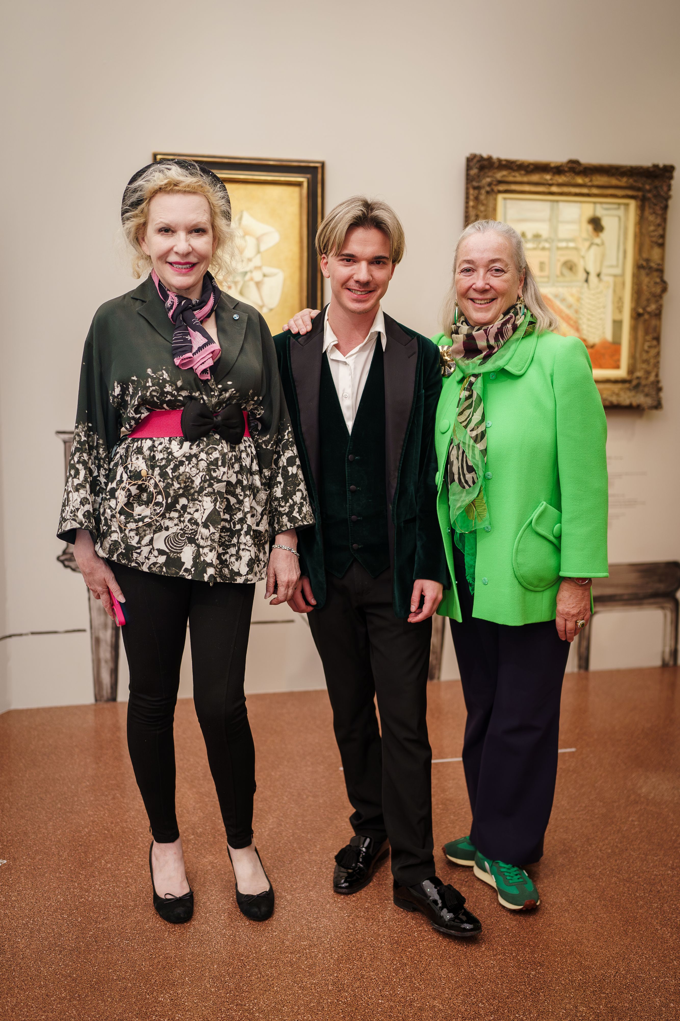 Sunnyi Melles, Yury Revich und Agnes Husslein-Arco