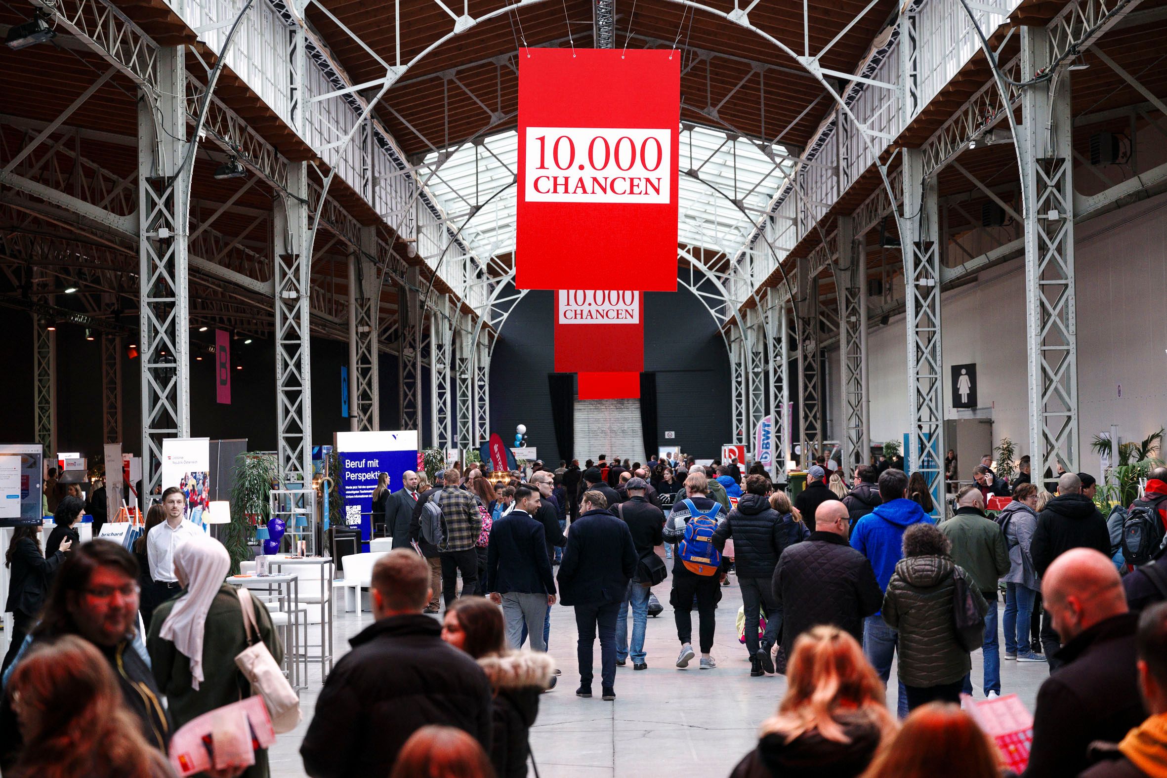 Jobchancen auf 8.000 Quadratmetern bei der 