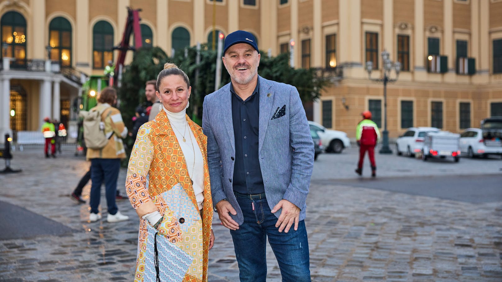 Katrin Edtmeier (Geschäftsführerin Imperial Markets) und Klaus Panholzer (Geschäftsfüher Schönbrunn Group)
