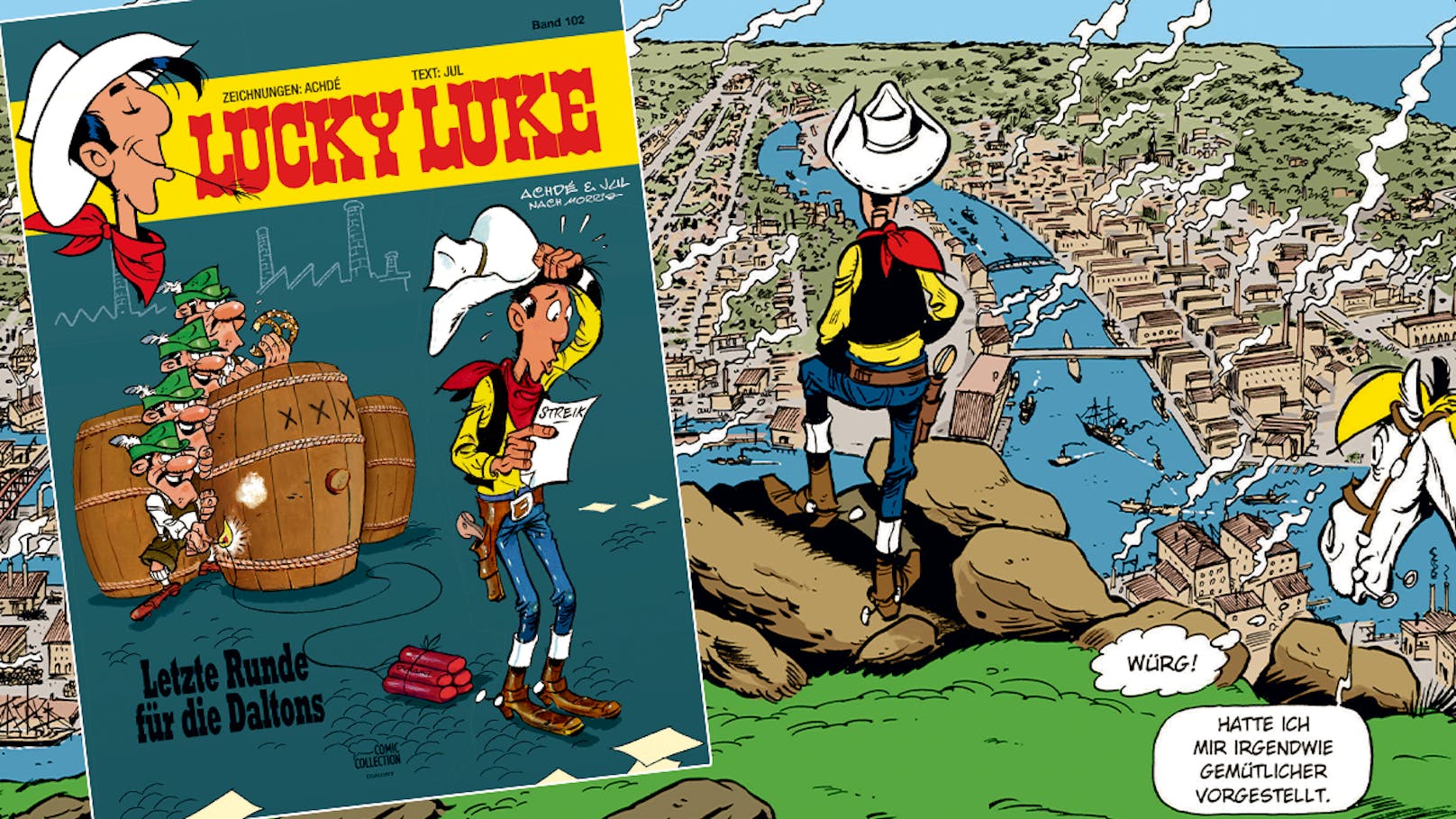 Lucky Luke reitet wieder – erster Blick ins neue Comic