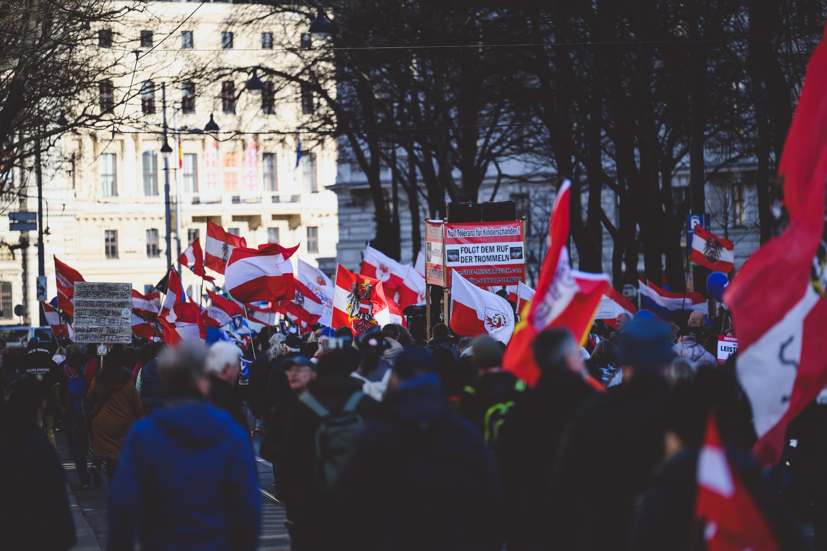 Am 9. November soll es in Wien eine Großdemonstration geben. (Symbolbild)