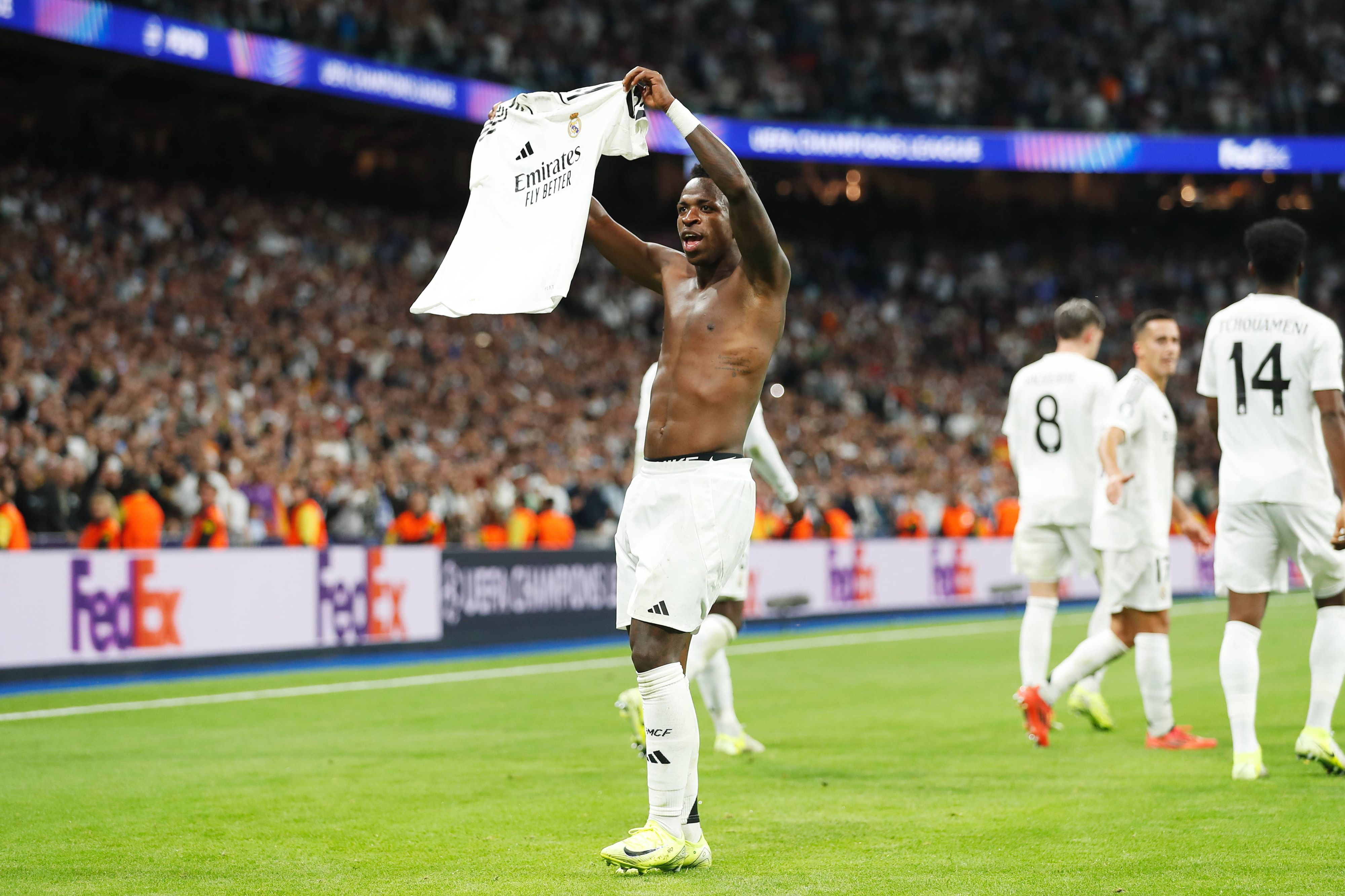 Vinicius Junior war der Mann des Spiels.