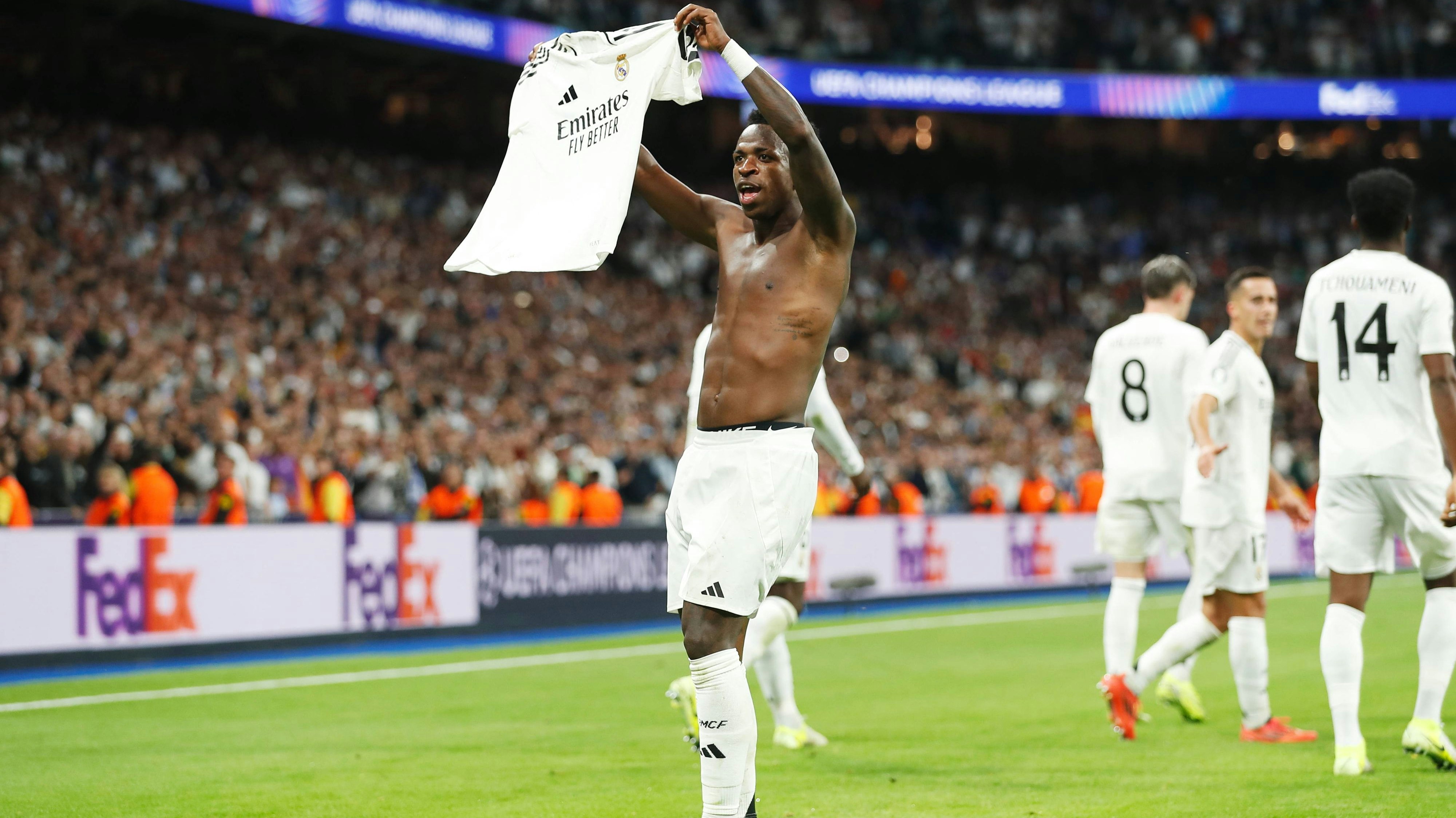 Vinicius Junior war der Mann des Spiels.