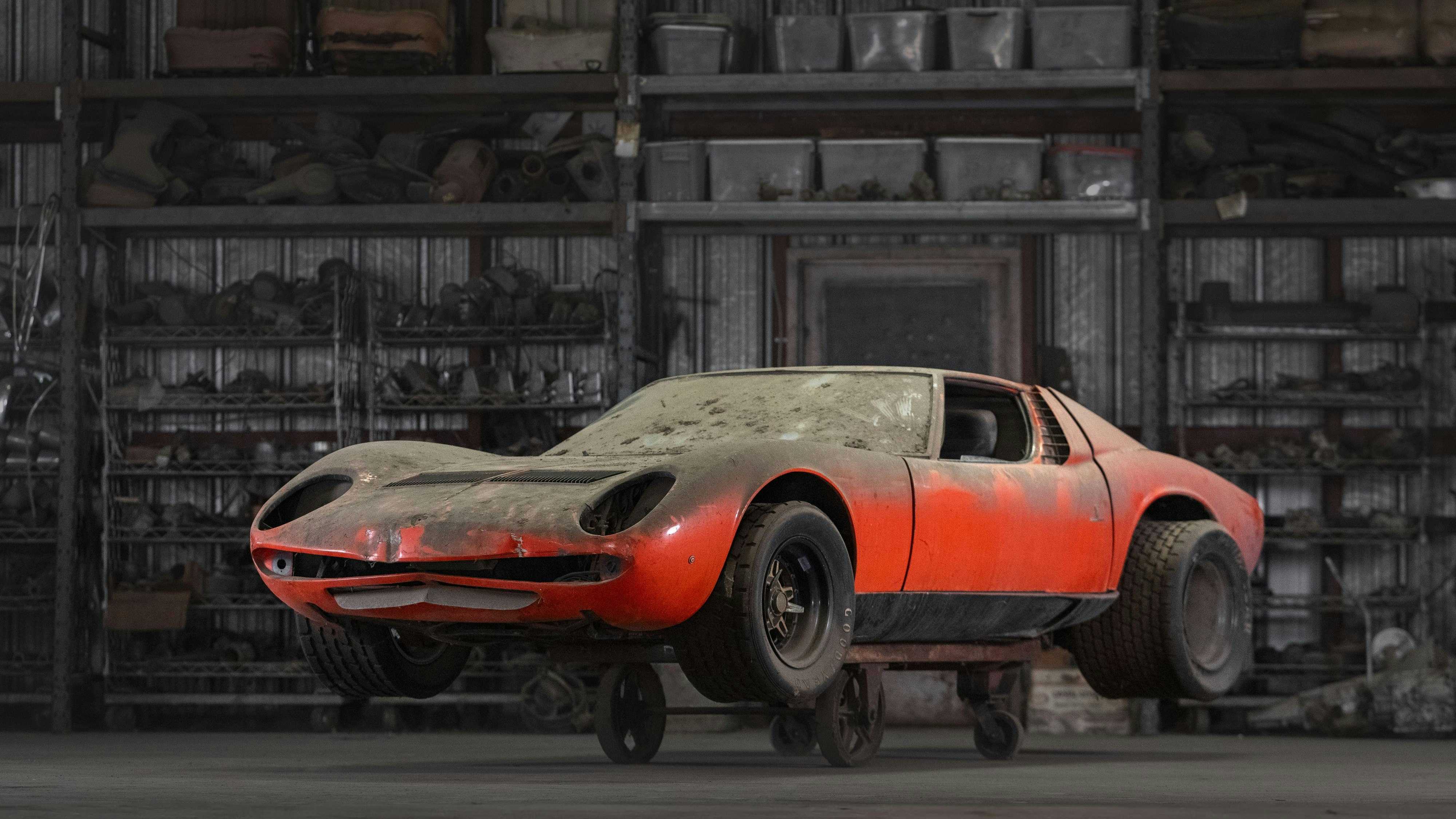 Lamborghini Miura P400 von Bertone aus 1967, Ergebnis: 610.000 Dollar