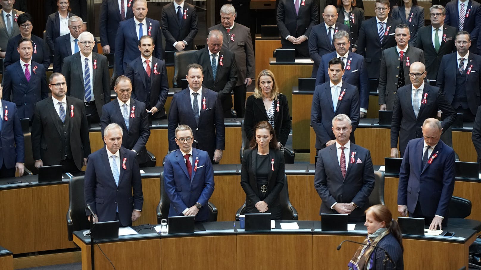 Am Donnerstag fand die erste Sitzung der 28. Gesetzgebungsperiode statt.