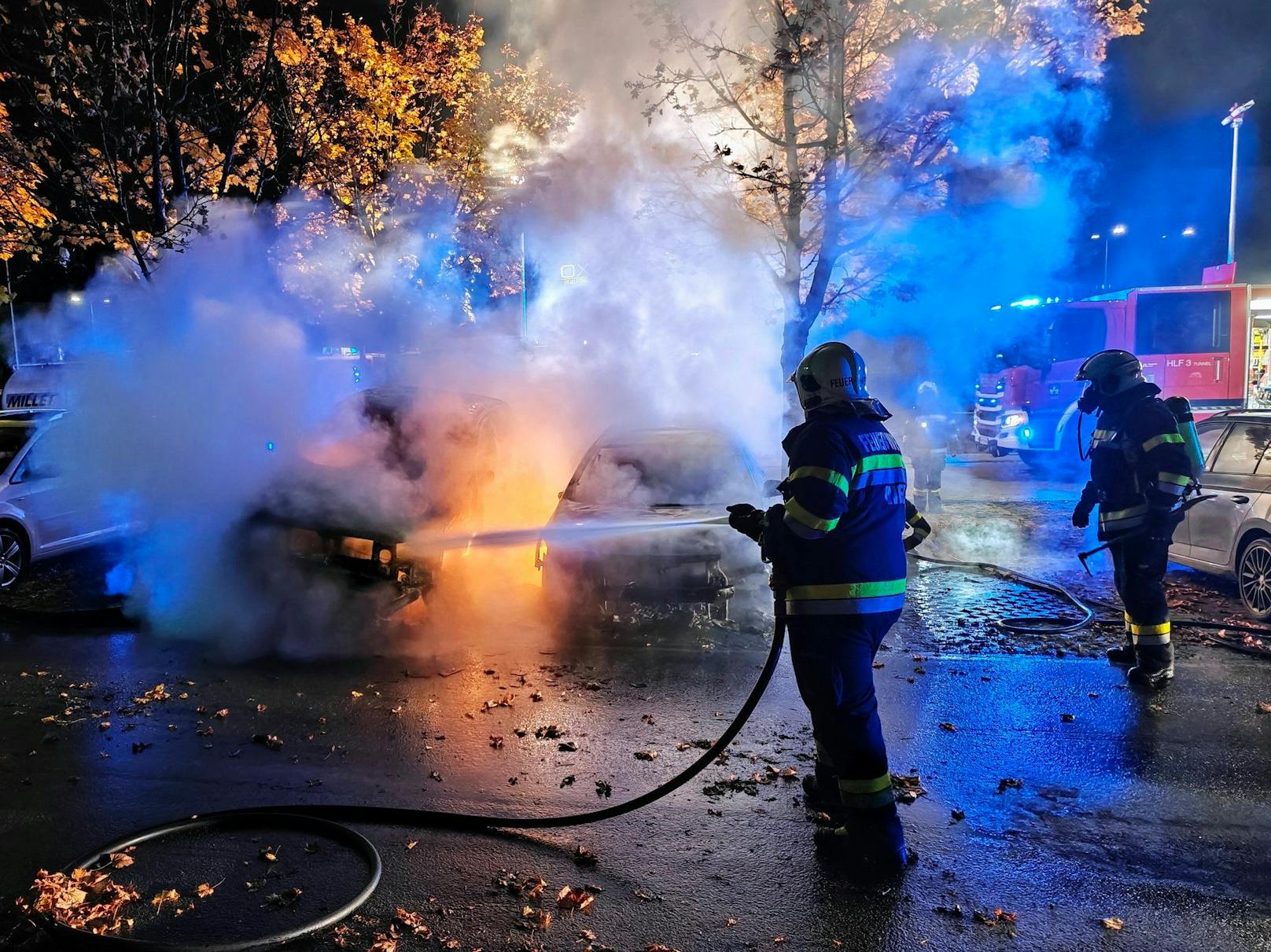 Die ansässige Feuerwehr musste ausrücken.