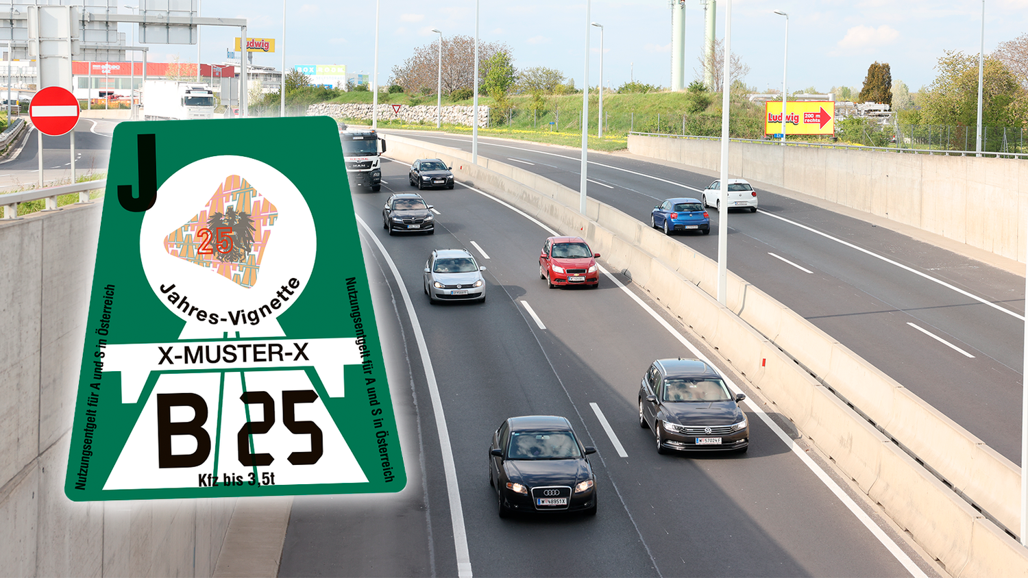 Die Vignette wird 2025 deutlich teurer. 