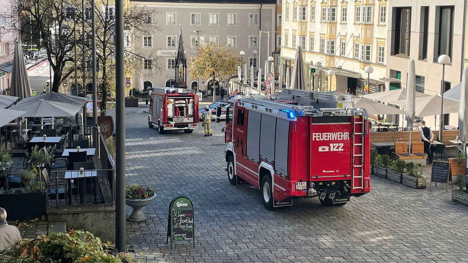 Am Donnerstag kam es in Kufstein zu einem Großeinsatz von Polizei und Feuerwehr. 