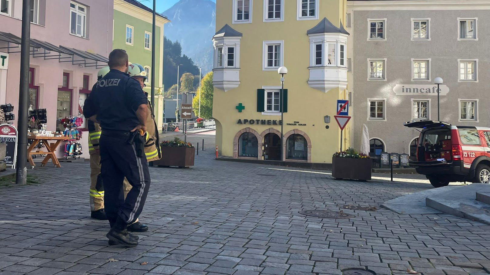 Am Donnerstag kam es in Kufstein zu einem Großeinsatz von Polizei und Feuerwehr. 