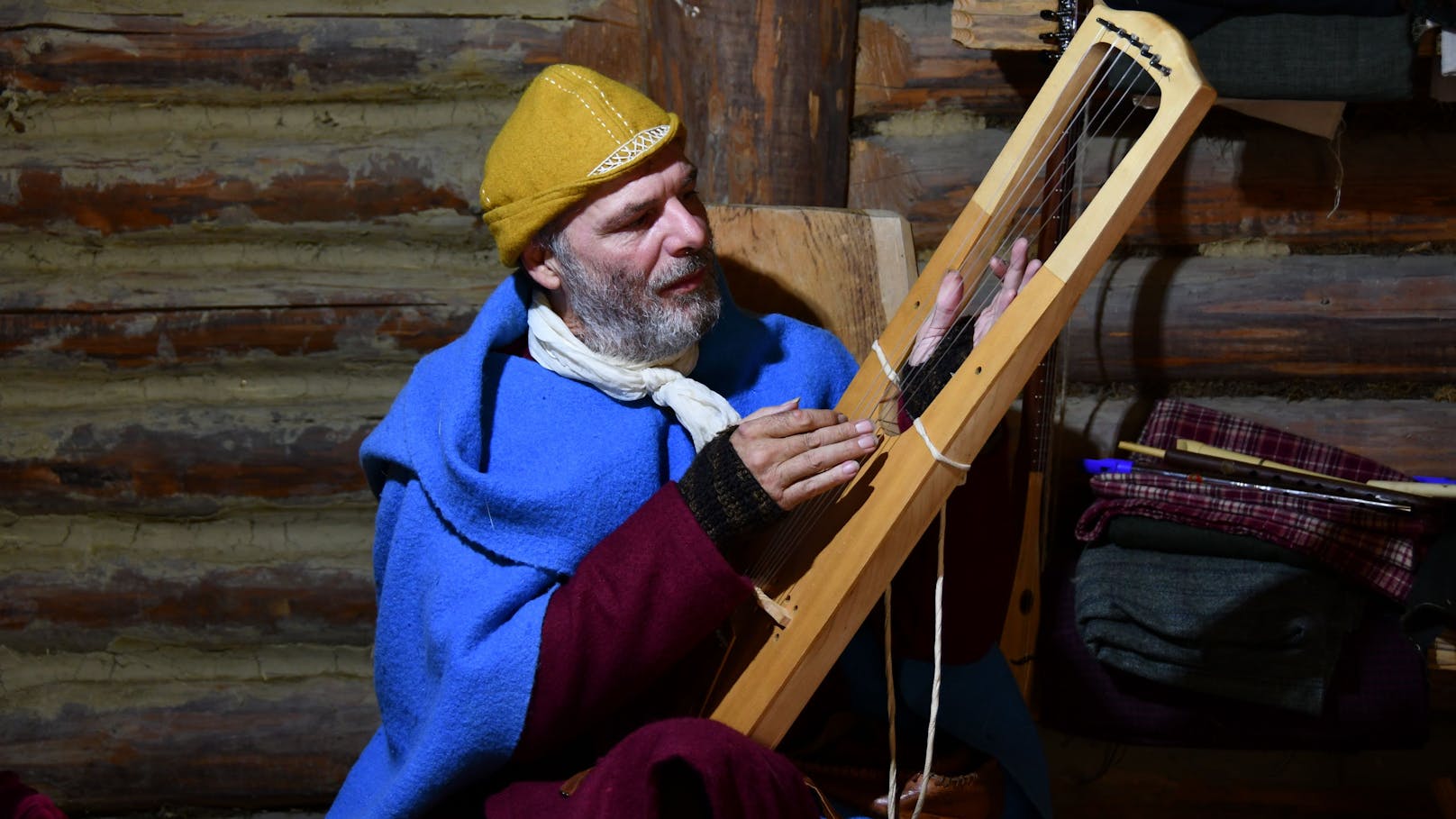 Wikinger Tage im MAMUZ Schloss Asparn/Zaya: Nordische Musik wird beim Fest das Freigelände erfüllen.