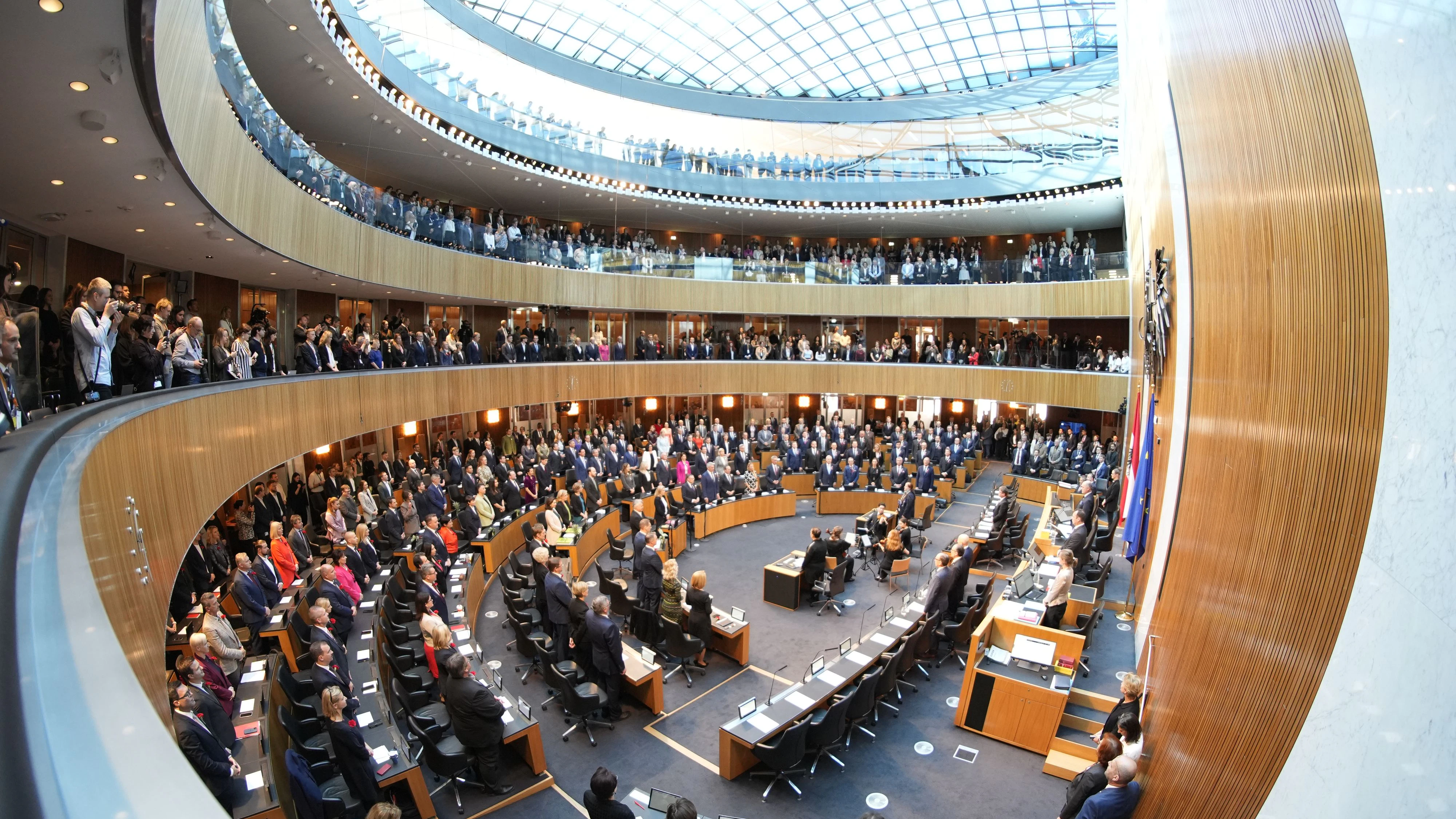 Am Donnerstag (24.10.2024) trat der Nationalrat zur konstituierenden Sitzung der 28. Legislaturperiode zusammen. 