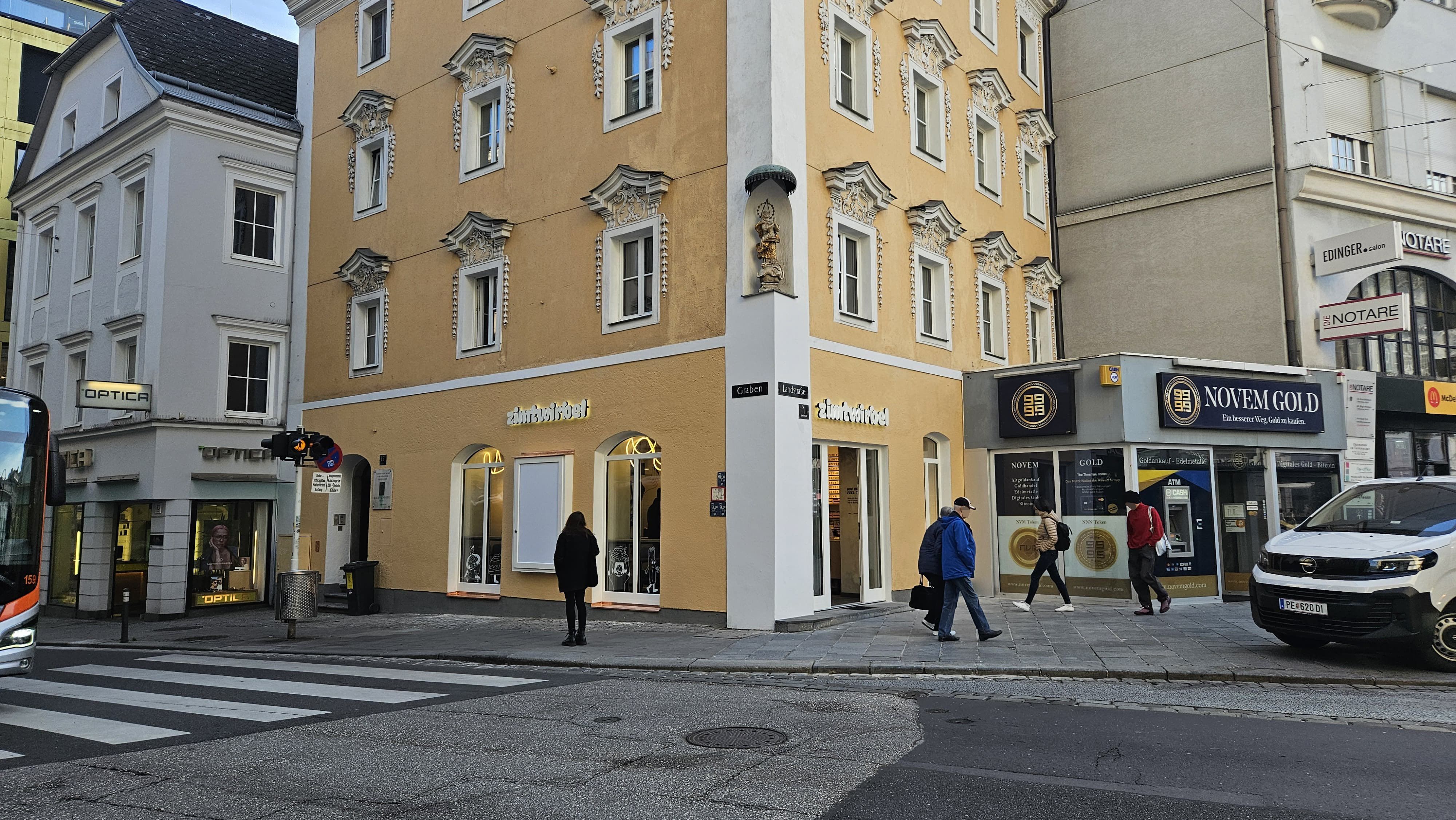 Die neue Filiale eröffnete am Donnerstag am Linzer Taubenmarkt.