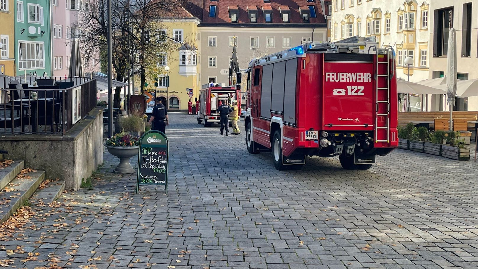 Am Donnerstag kam es in Kufstein zu einem Großeinsatz von Polizei und Feuerwehr. 