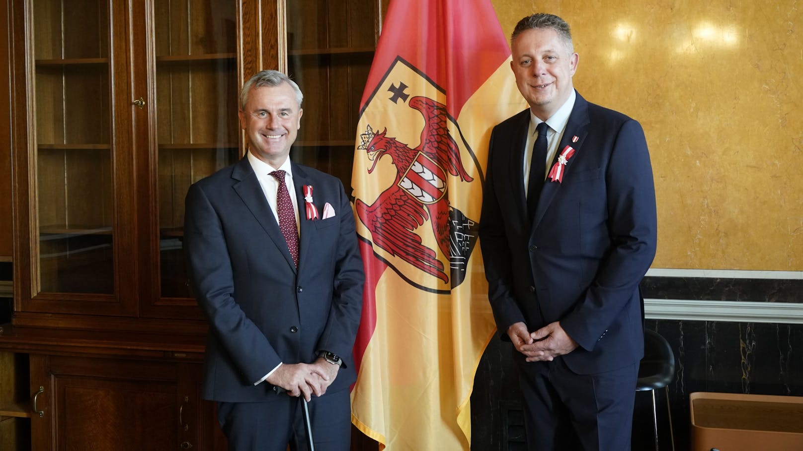 Norbert Hofer, Alexander Petschnig (FPÖ)