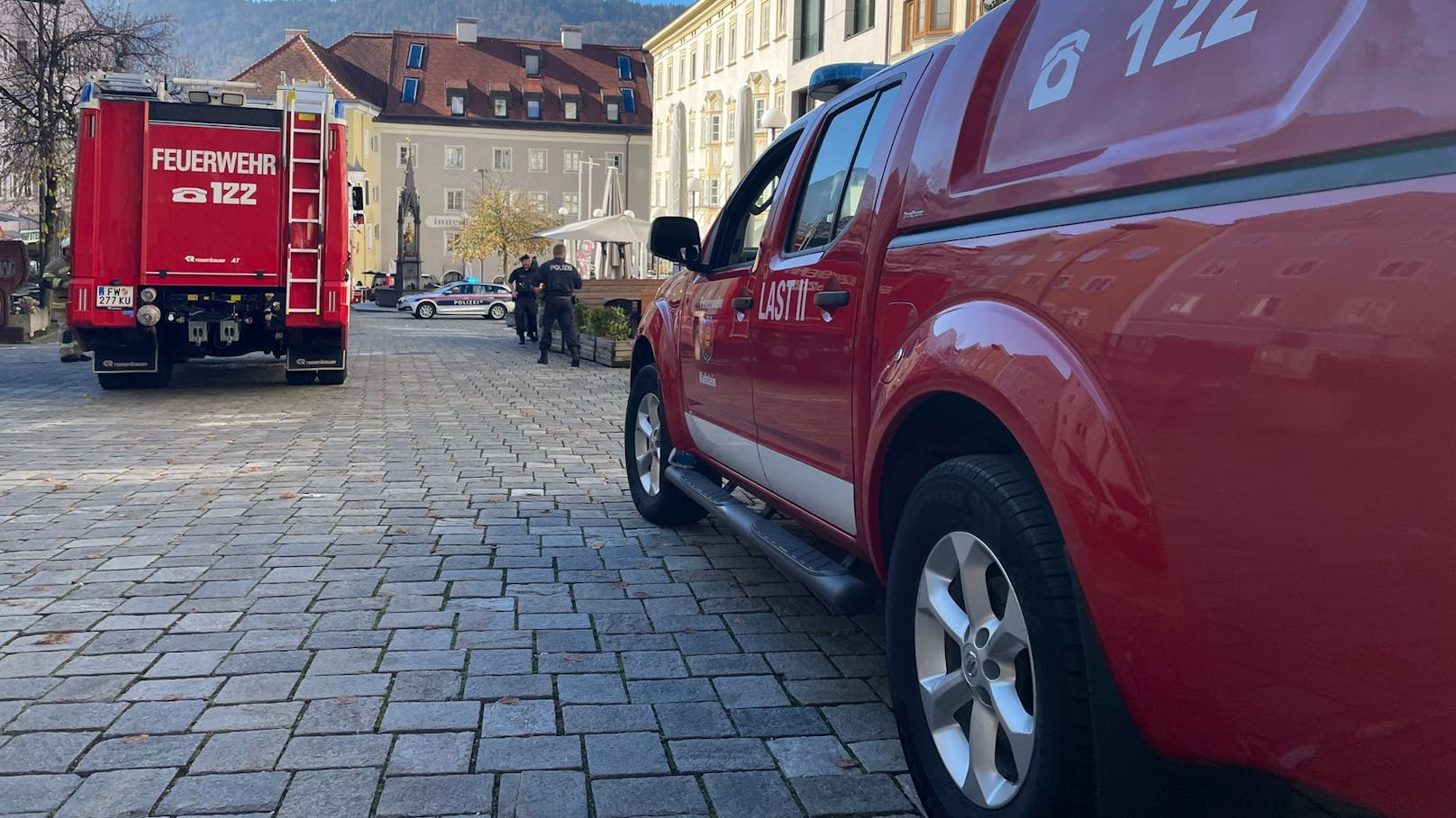 Am Donnerstag kam es in Kufstein zu einem Großeinsatz von Polizei und Feuerwehr. 