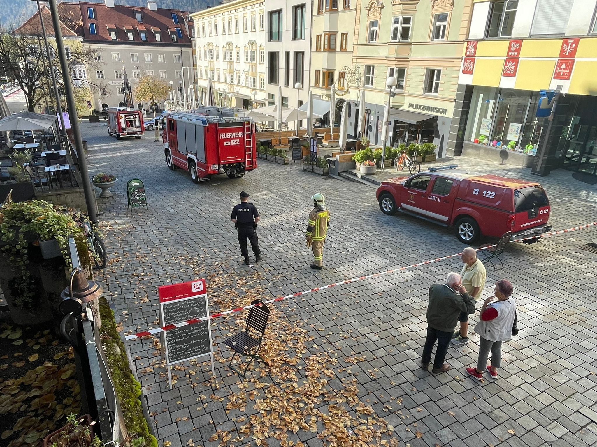 Am Donnerstag kam es in Kufstein zu einem Großeinsatz von Polizei und Feuerwehr. 