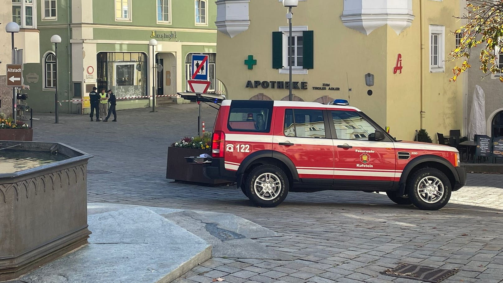 Am Donnerstag kam es in Kufstein zu einem Großeinsatz von Polizei und Feuerwehr. 