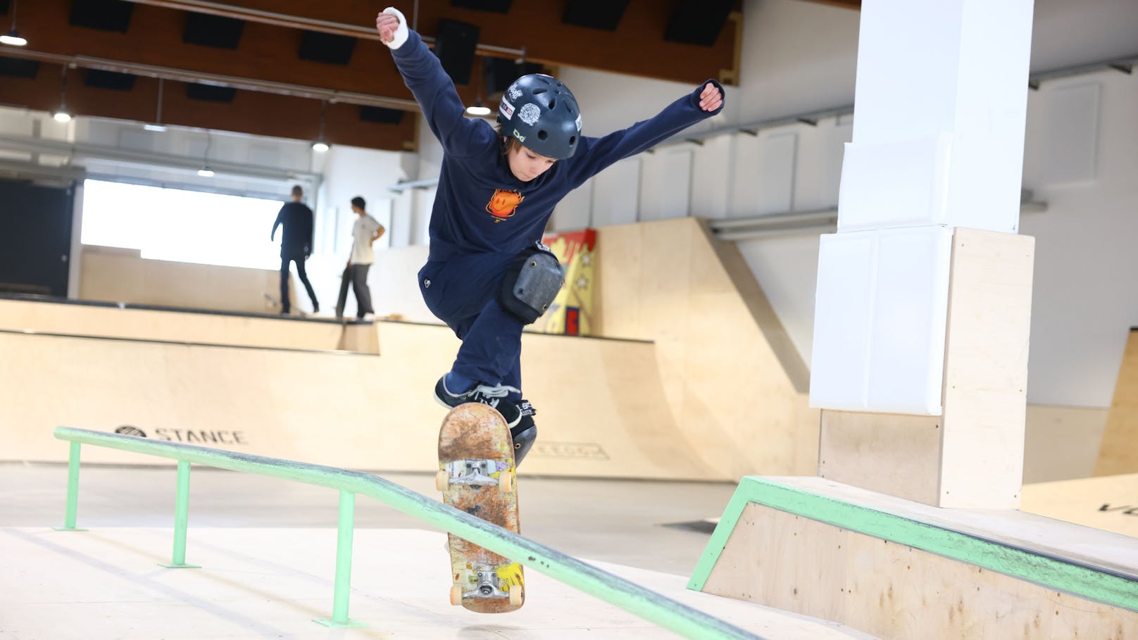 Hang loose! Neue Skatehalle in Floridsdorf rollt an