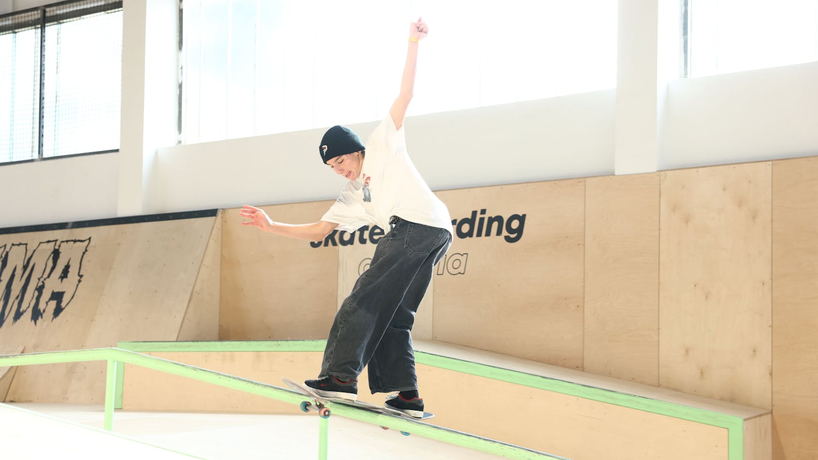 Die neue Skatehalle in Flordisdorf spielt alle Stückeln.