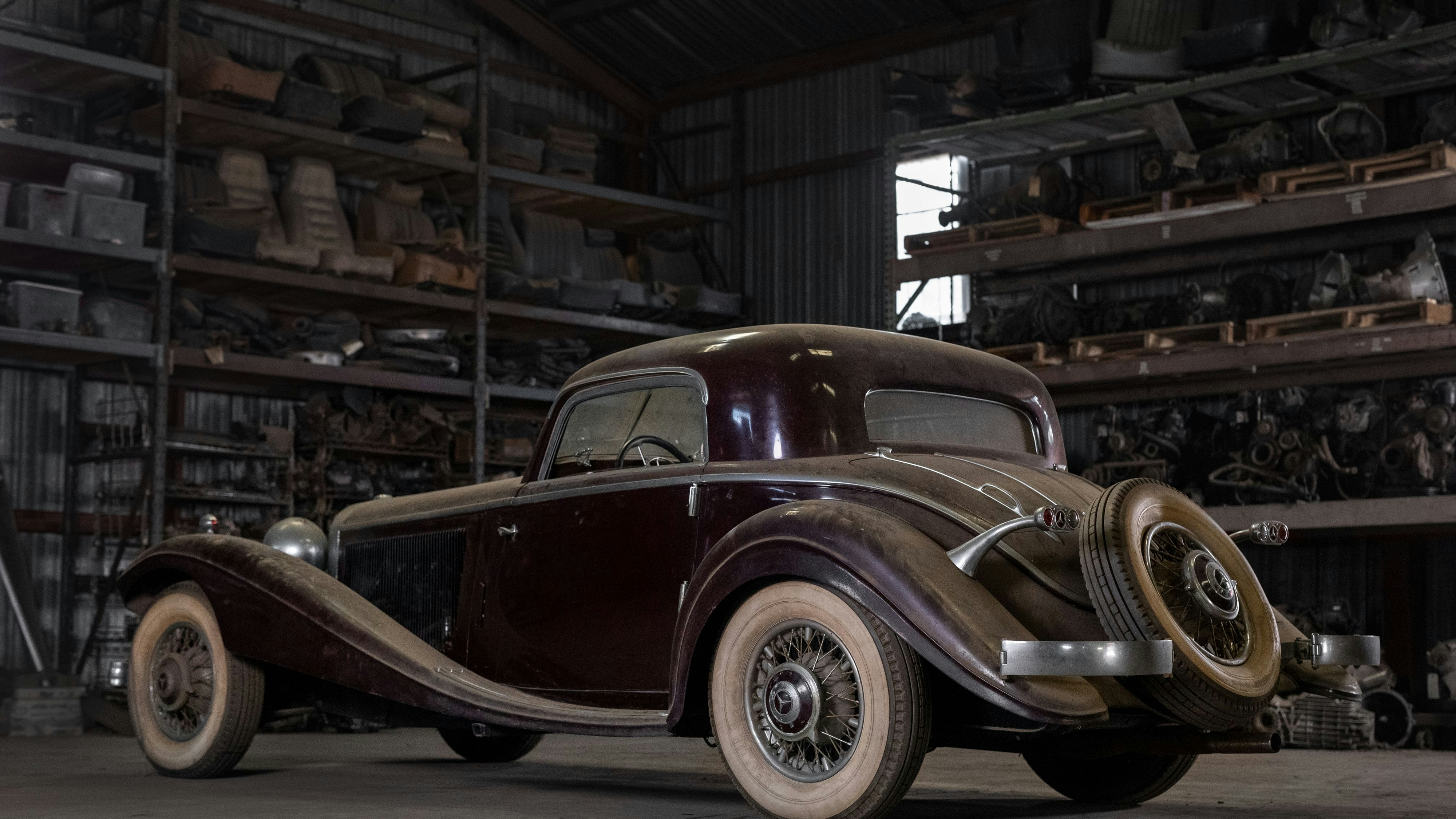 Der Wagen wurde für die Rennsportlegende Rudolf Caracciola maßgeschneidert