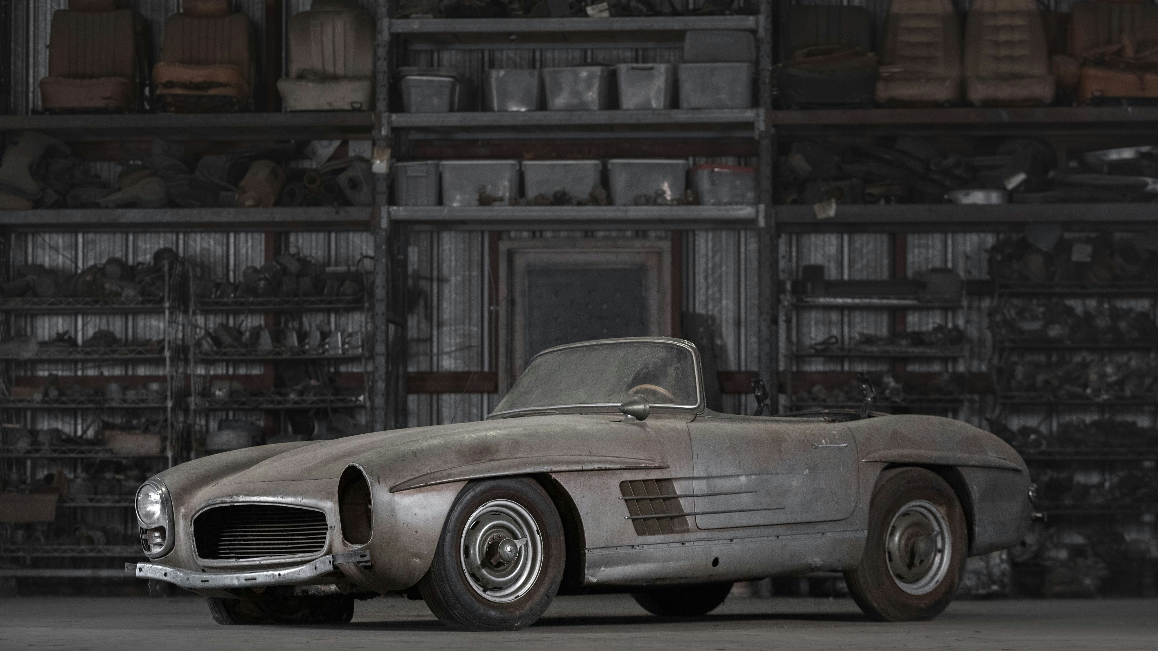 Mercedes-Benz 300 SL Roadster aus 1957, Ergebnis: 1.187.500 Dollar