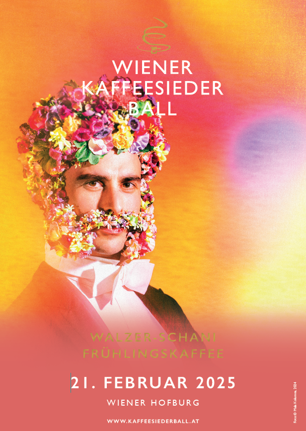 Das Plakat für den Kaffeesiederball am 21. Februar 2025