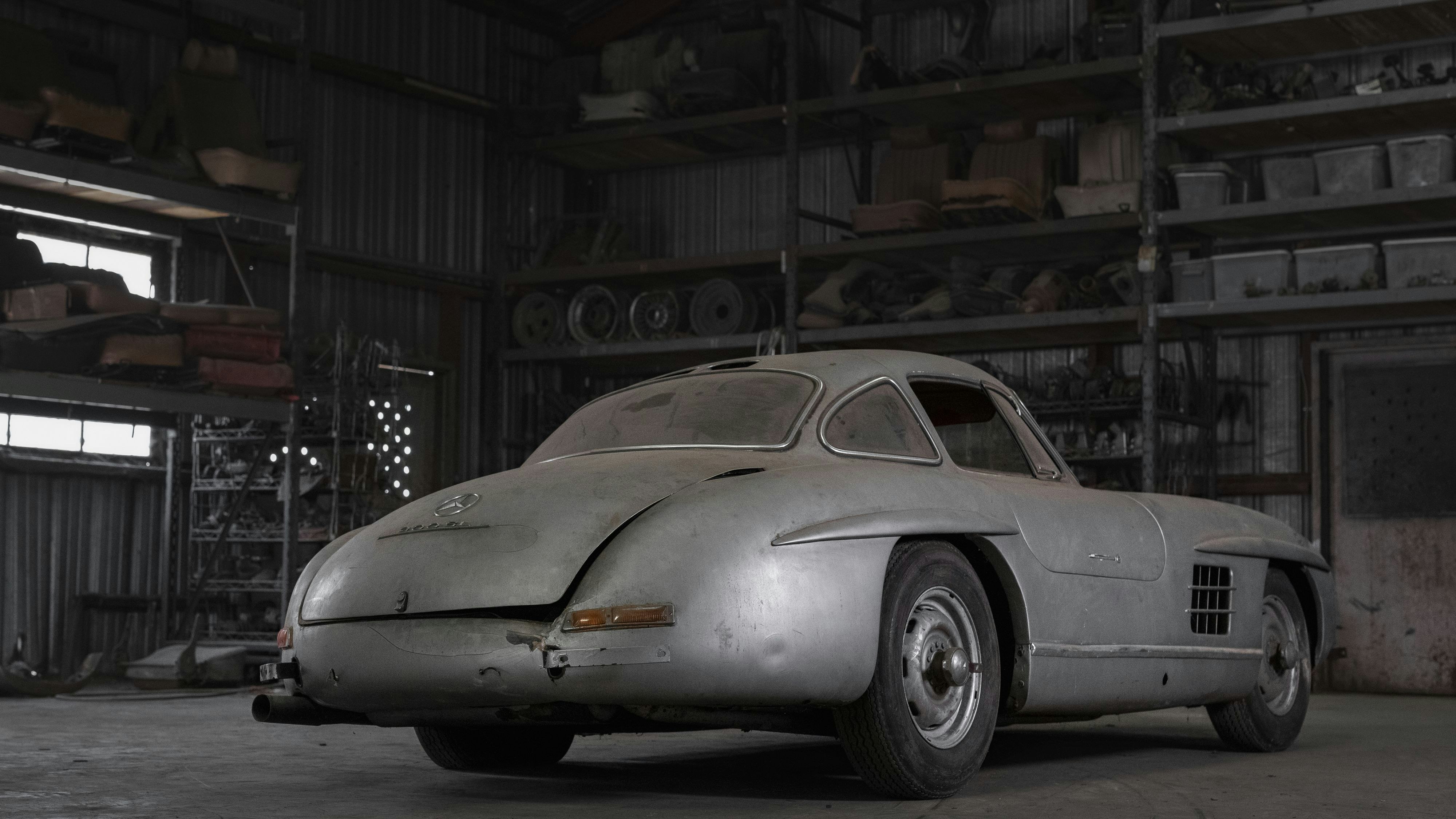 Das Auto ist eines von nur 29 jemand gebauten mit kompletter Aluminium-Karosserie