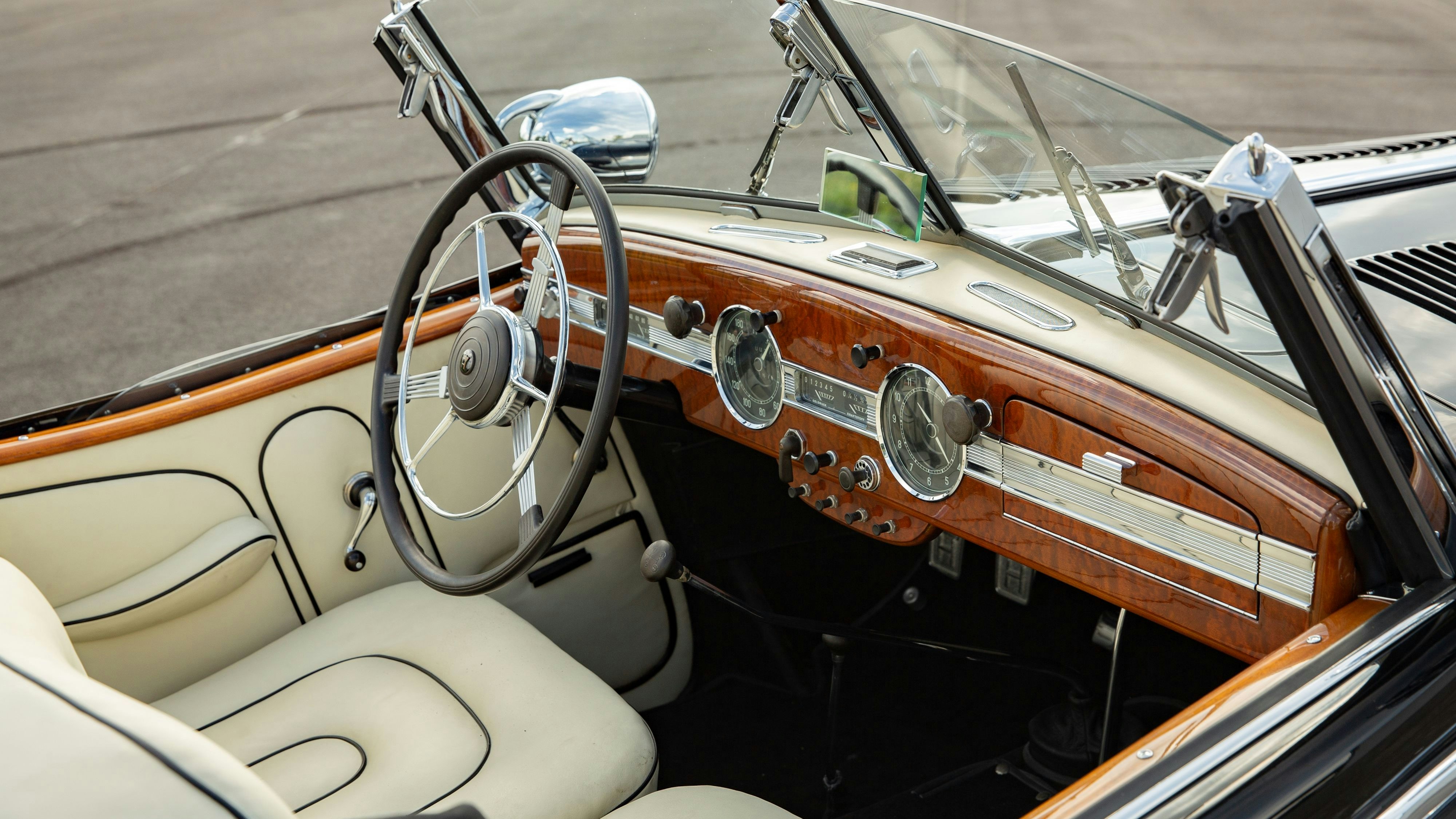 Es wurde in den 1990ern bei Audi in Deutschland restauriert