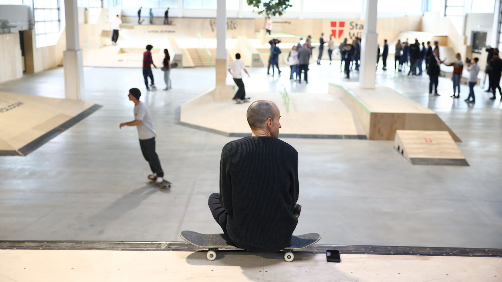 Die neue Skatehalle in Flordisdorf spielt alle Stückeln.