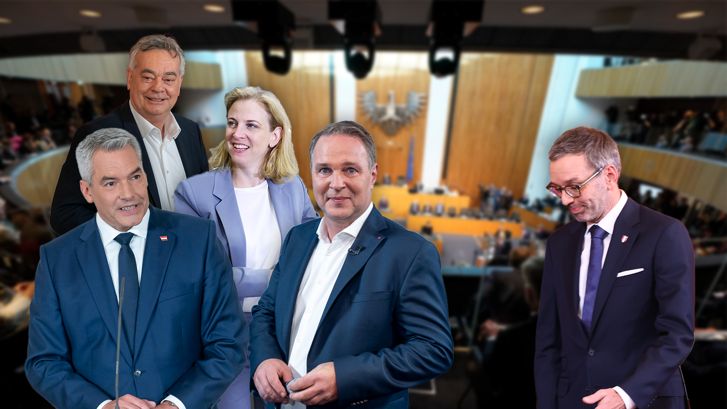 Heute.at - Erste Sondierungsrunde: Kanzler trifft alle außer Kickl