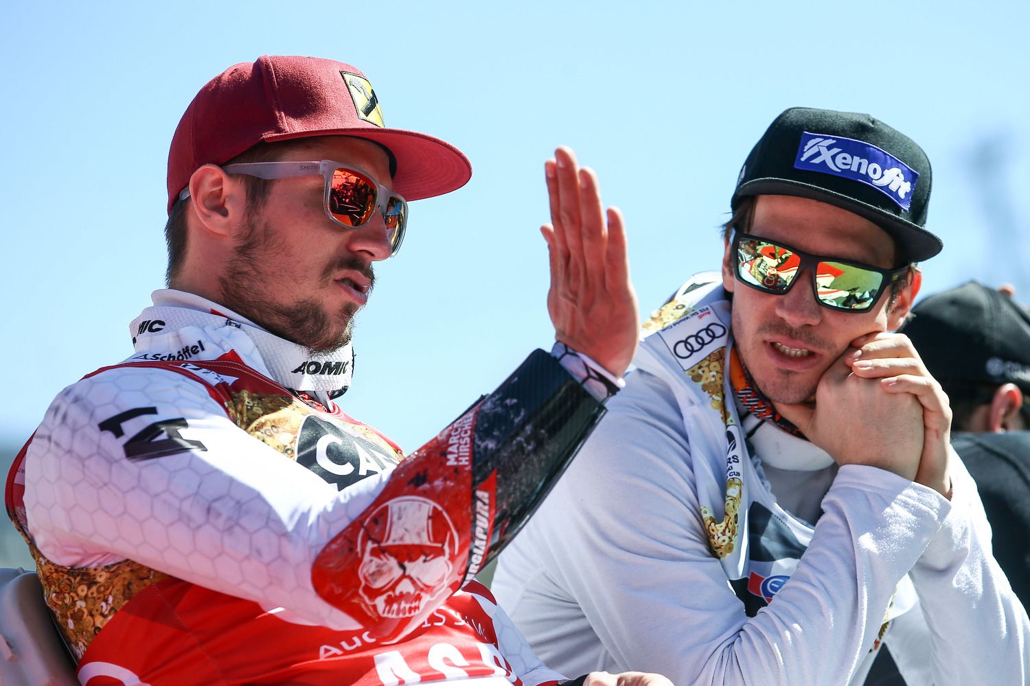 Marcel Hirscher und Felix Neureuther
