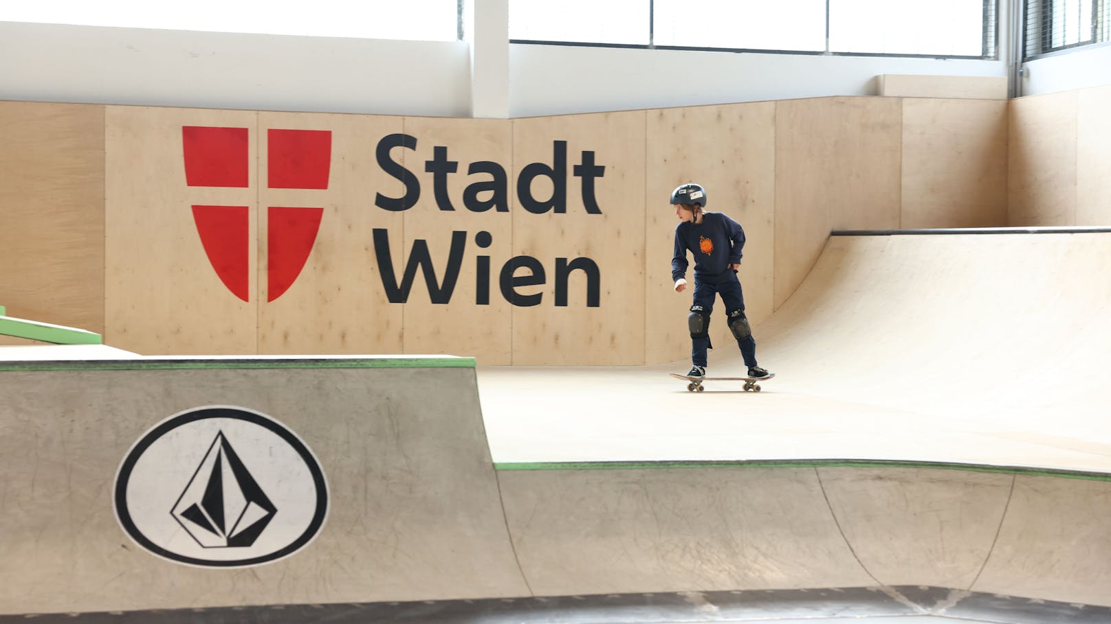 Bei der Planung der Halle wurden auch Skate-Profis miteinbezogen.